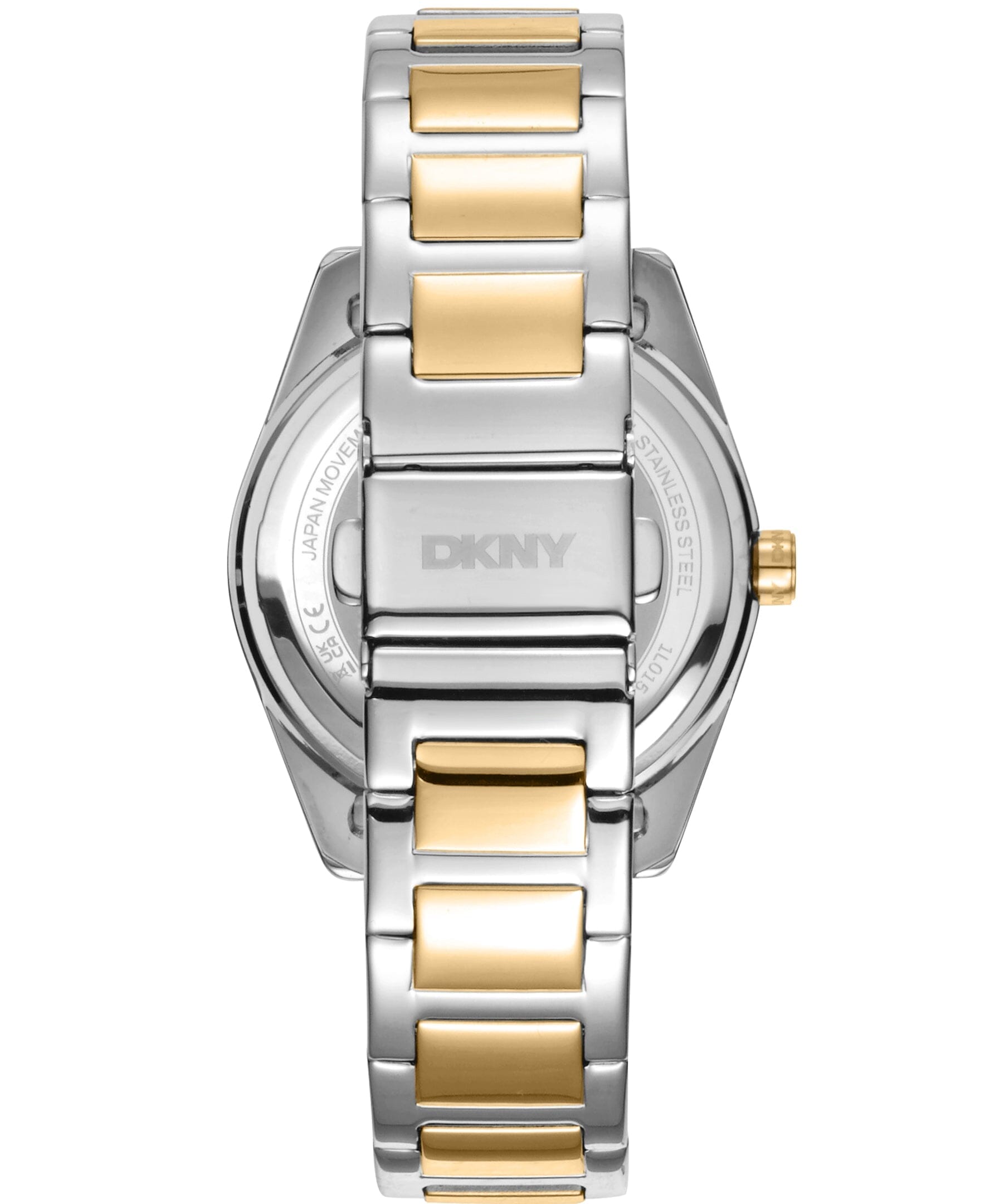 ACTIVE Chambers Multi Function Two Tone Silver & Gold Women's Watch DKNY