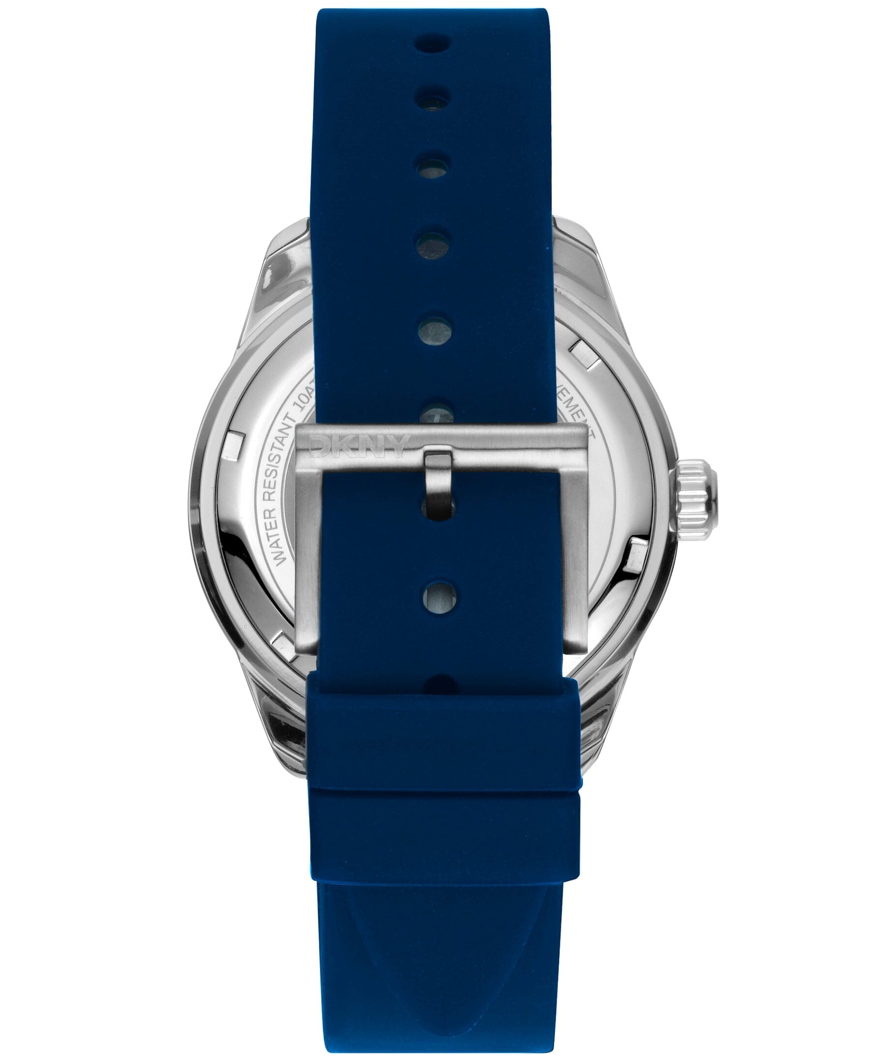 ACTIVE Crosby Sport Dark Blue Silicone Strap Men's Watch DKNY
