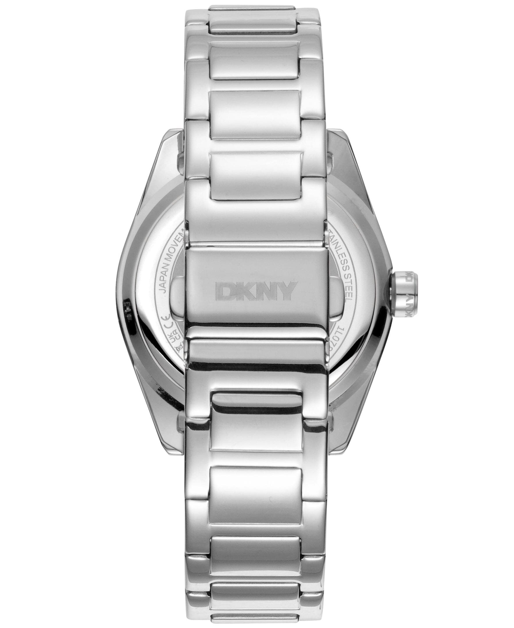 EVENING Chambers Multi Function Silver Powder Women's Watch DKNY