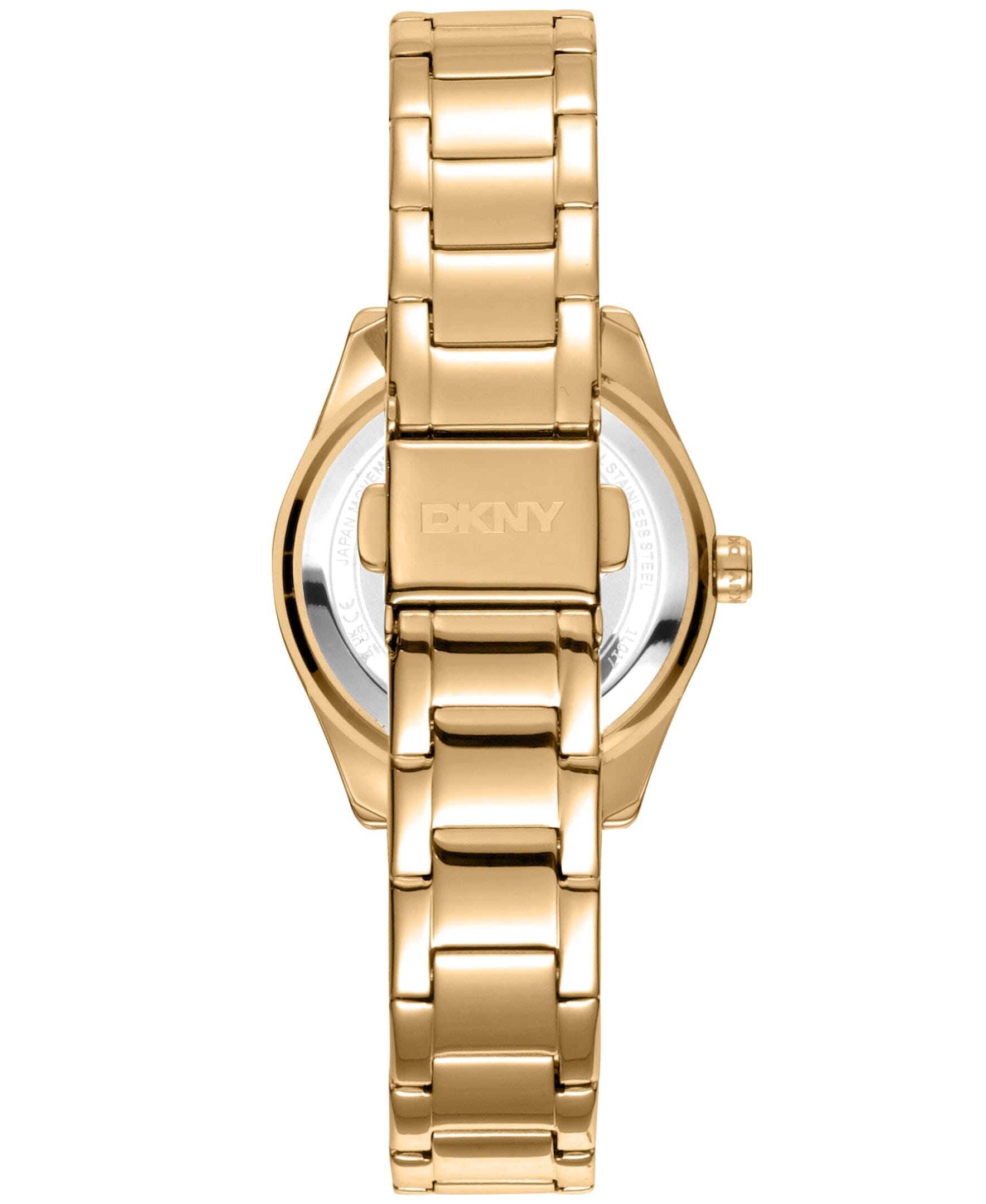 EVERYDAY Chambers Glitz Silver Dial Gold Women's Watch DKNY