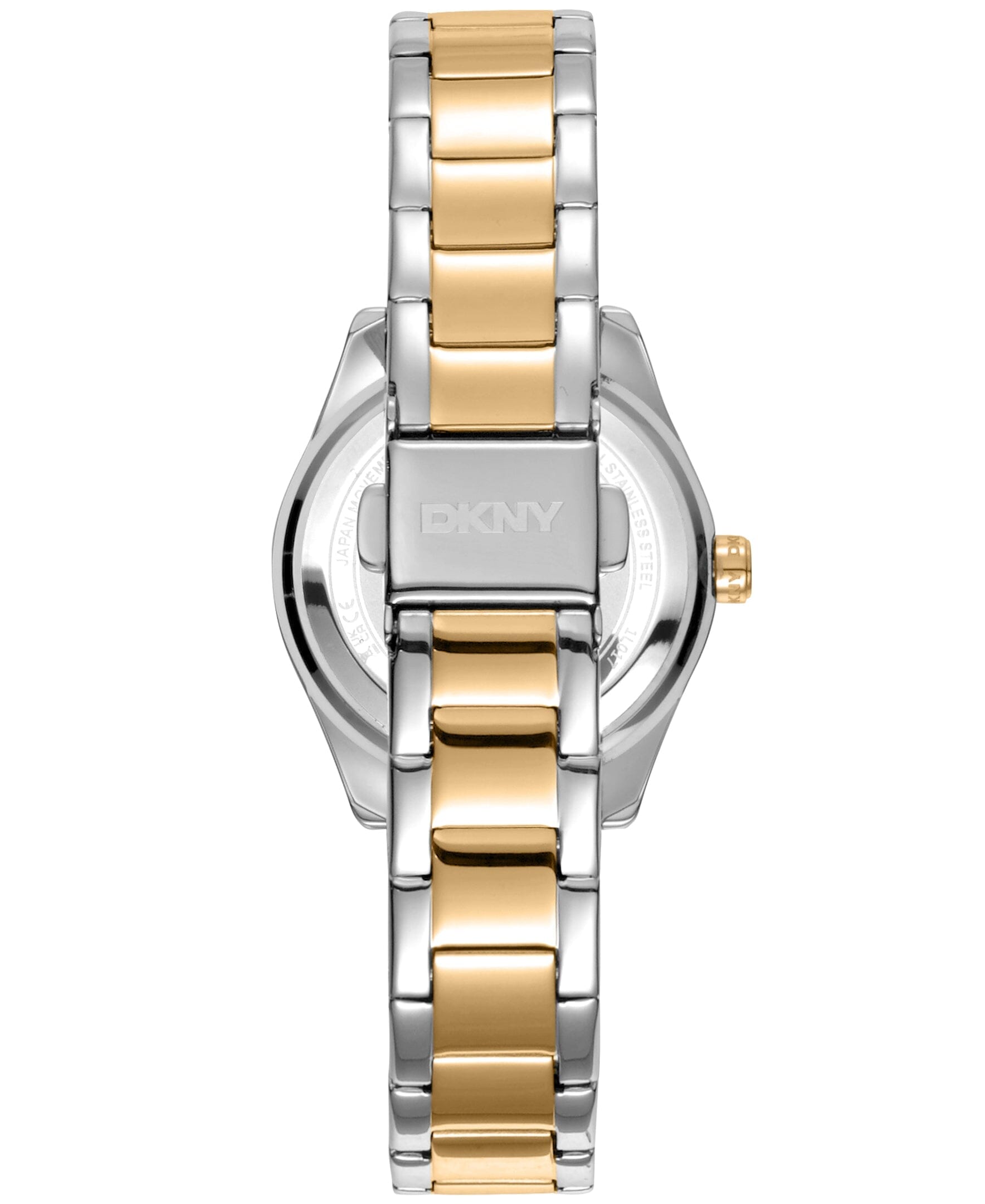 EVERYDAY Chambers Glitz Two Tone Silver & Gold Women's Watch DKNY