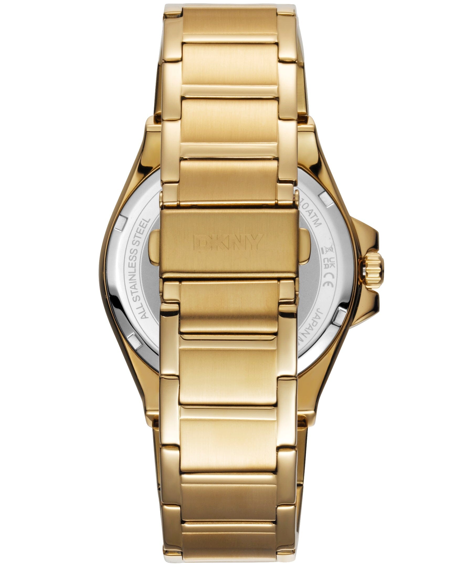 EVERYDAY Modernist Black Dial Gold Men's Watch DKNY