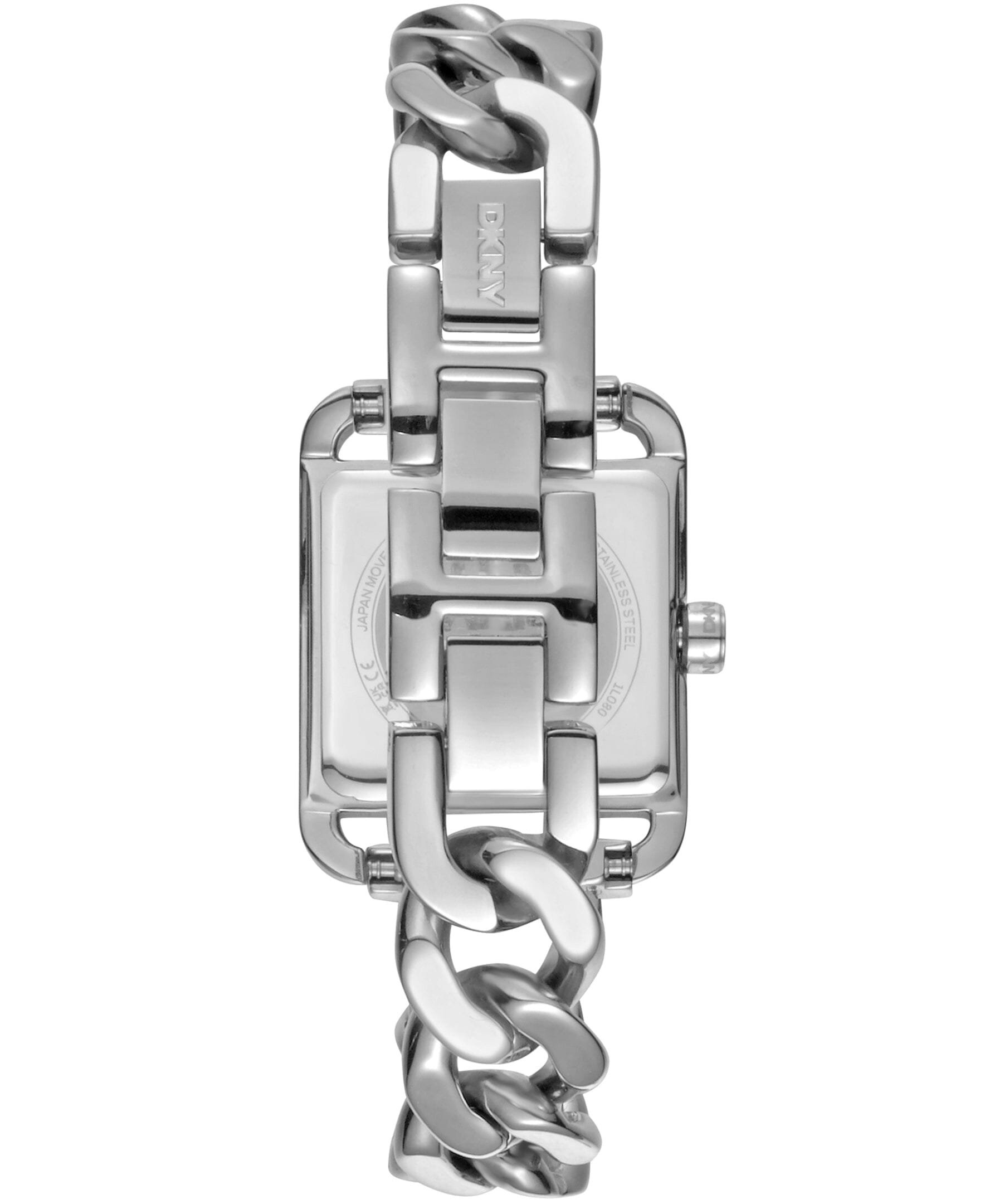 ICONIC City Glitz White MOP Silver Women's Watch DKNY