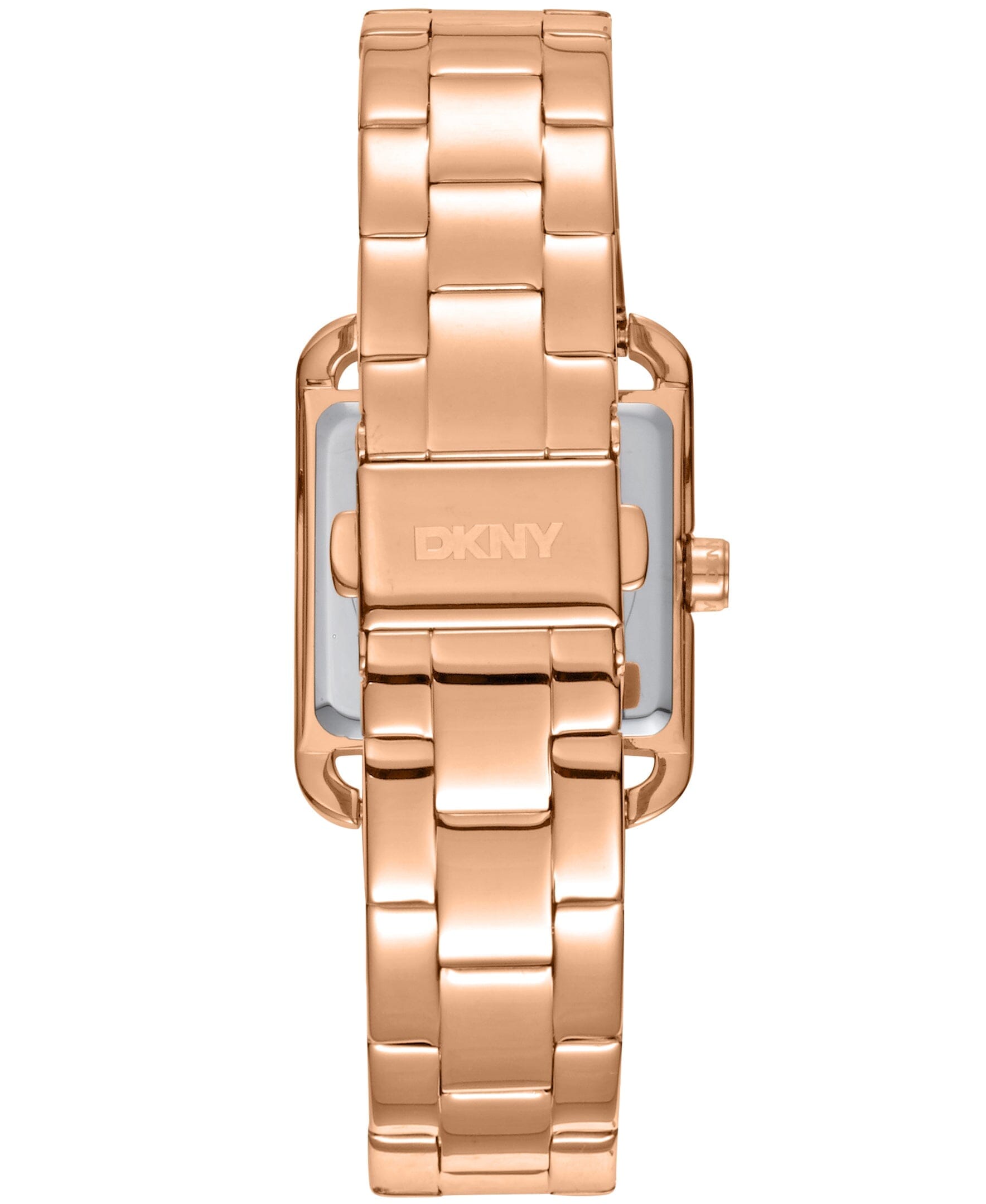ICONIC City Midi Silver Dial Rose Gold Women's Watch DKNY