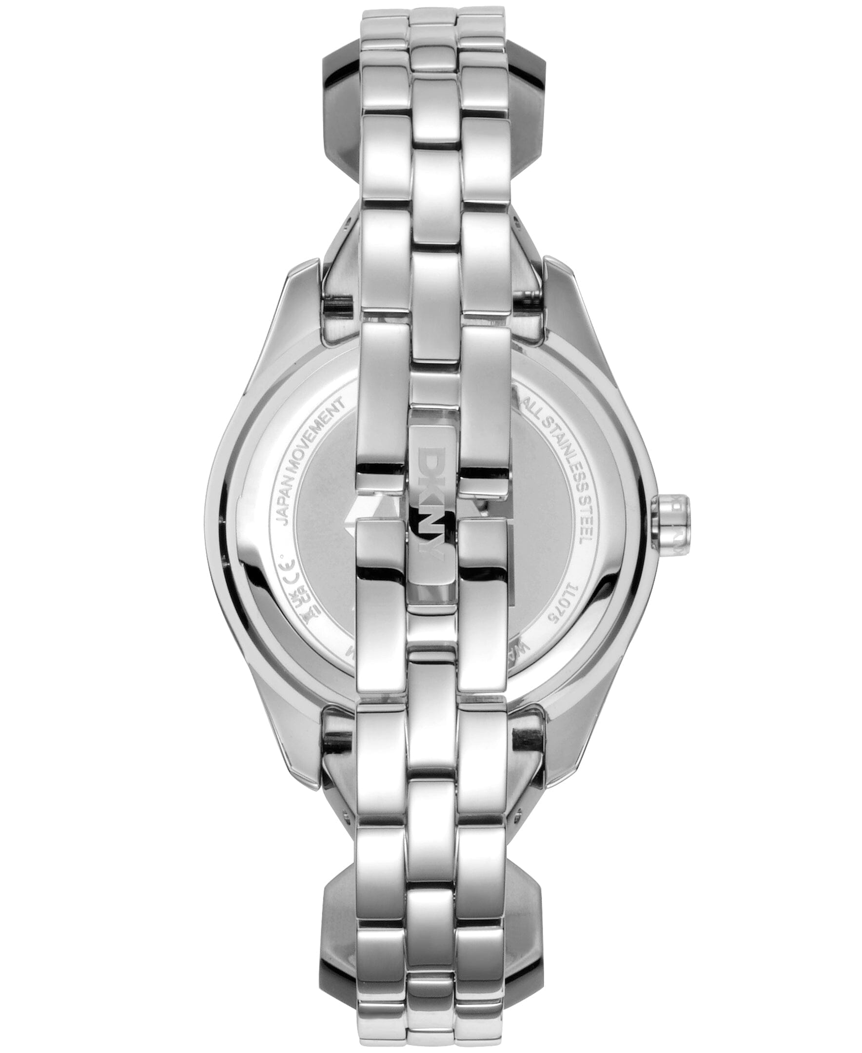LOGO Astoria Midi Glitz Silver Women's Watch DKNY
