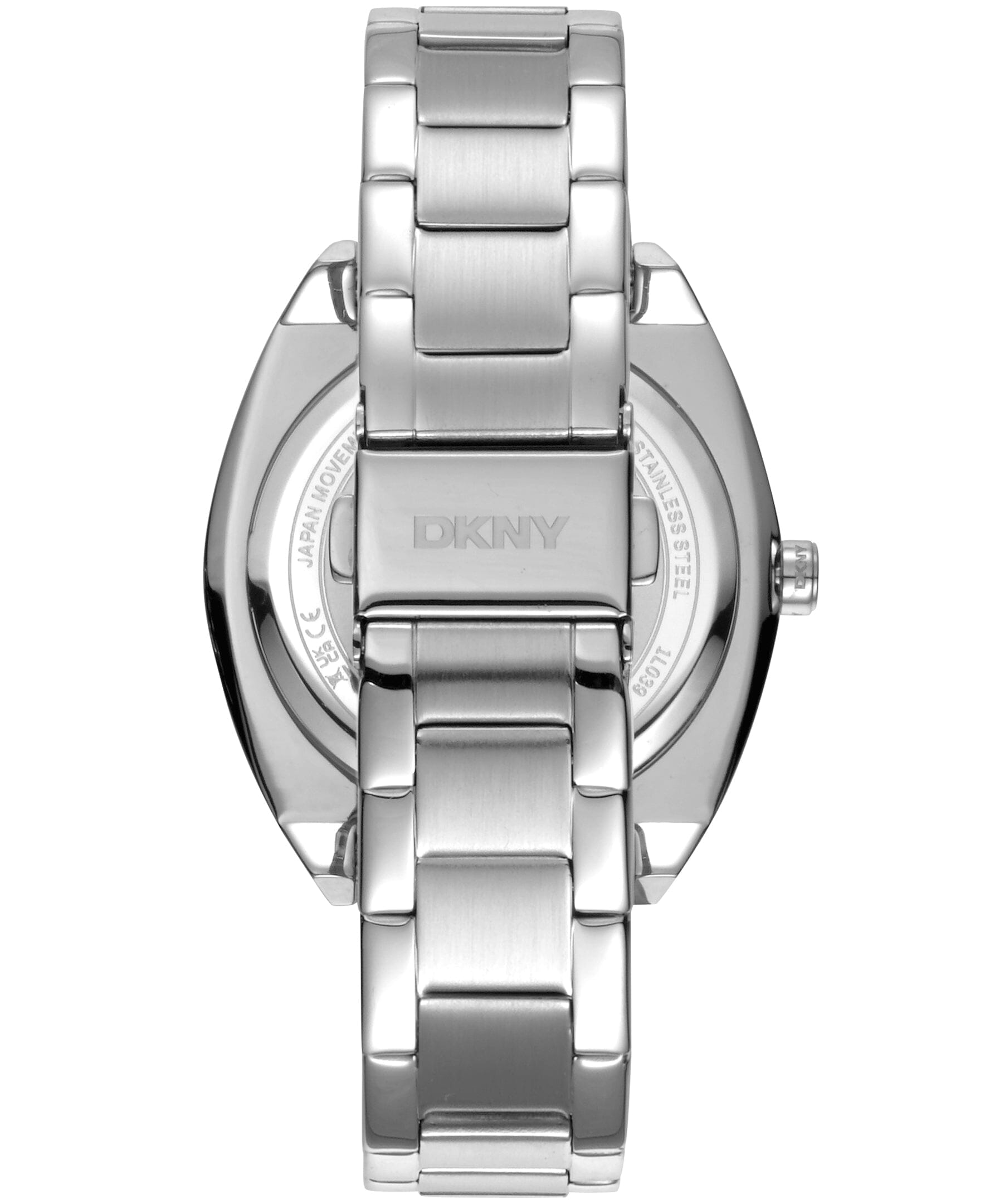 LOGO Broadway Maxi Silver Womens Watch DKNY