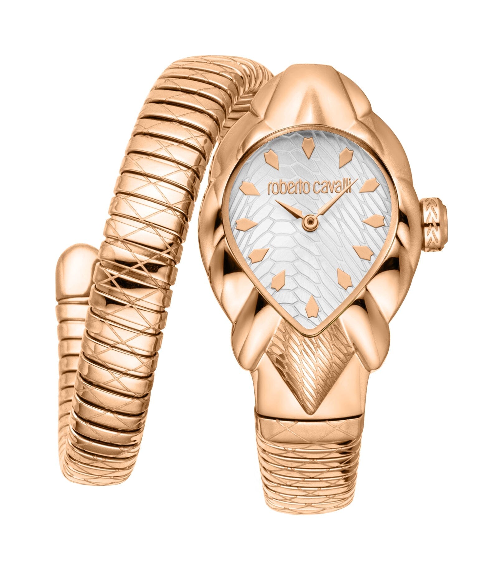 Women's Roberto Cavalli Fiaba Rose Gold Quartz Watch Roberto Cavalli