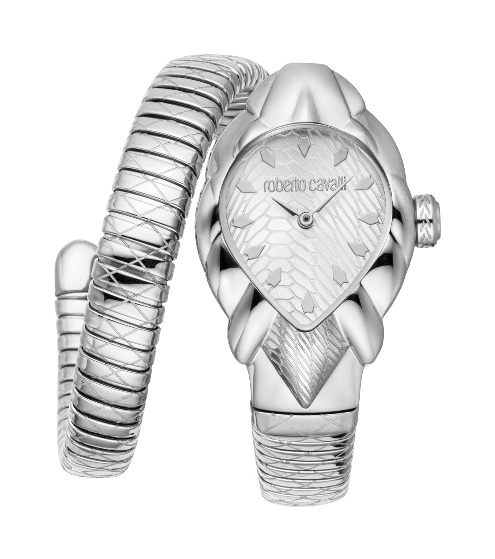 Women's Roberto Cavalli Fiaba Silver Quartz Watch Roberto Cavalli