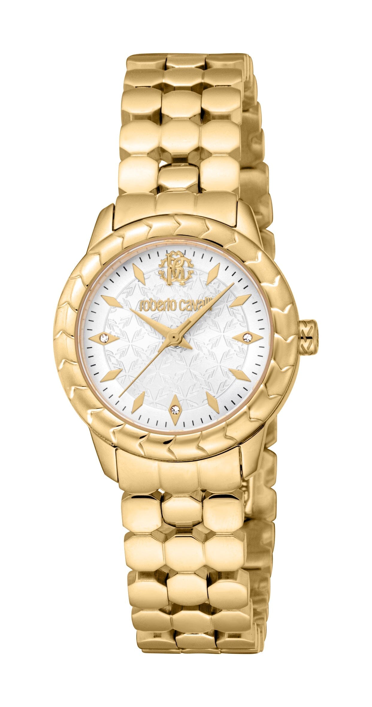 Women's Roberto Cavalli Mini Gold Quartz Watch Roberto Cavalli