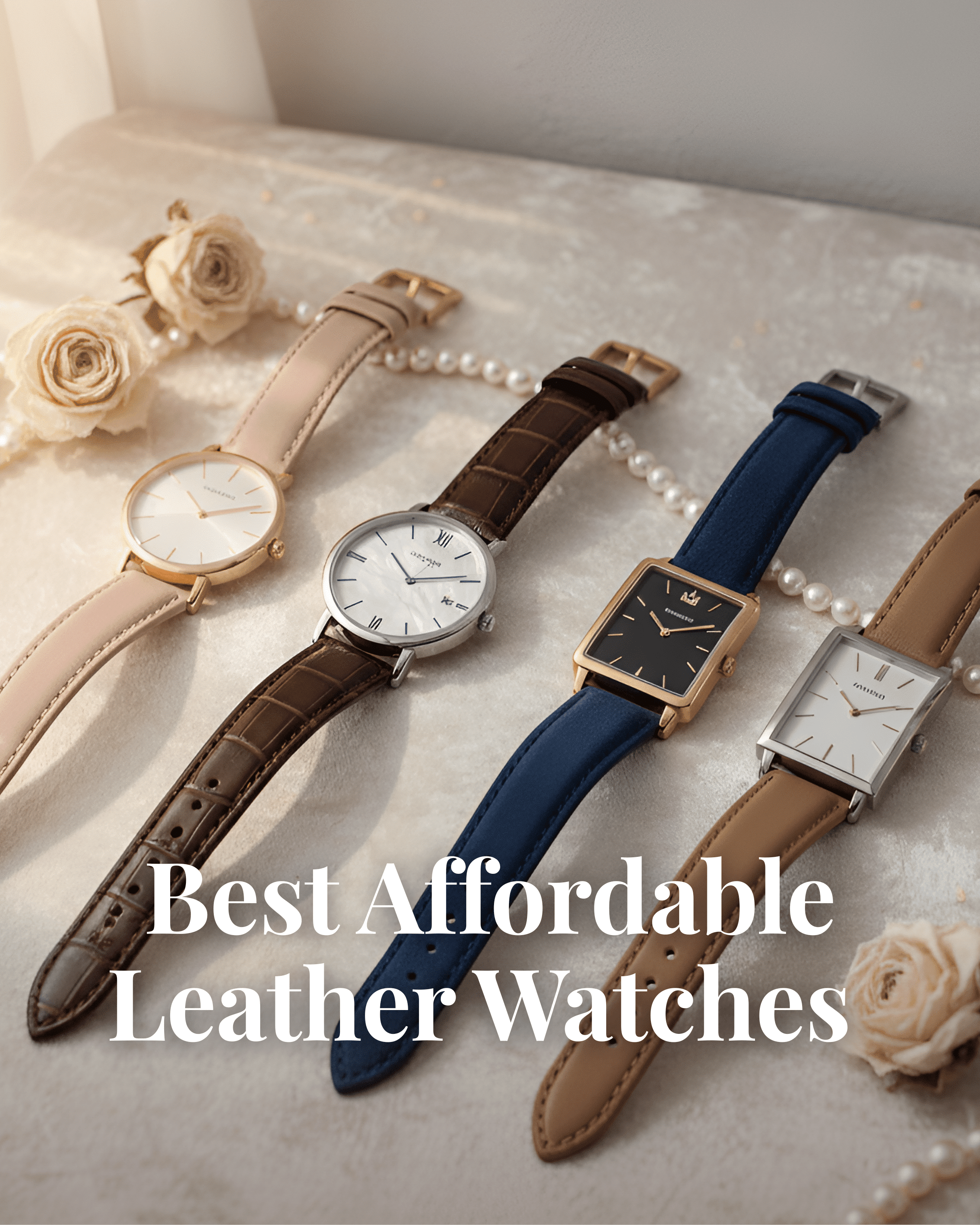 Best Affordable Watches with Leather Straps for Women