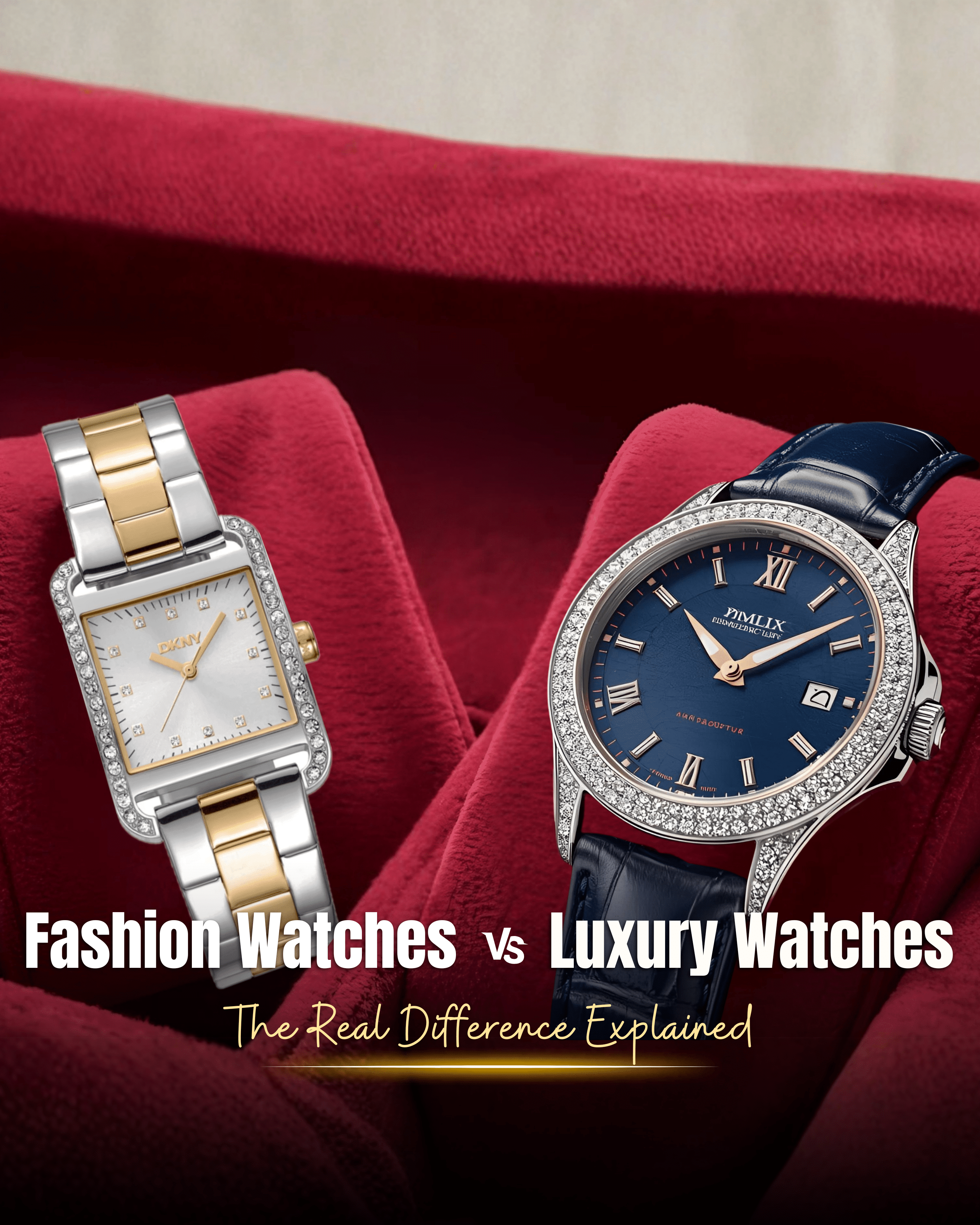 Fashion Watches vs Luxury Watches: What’s the Real Difference?