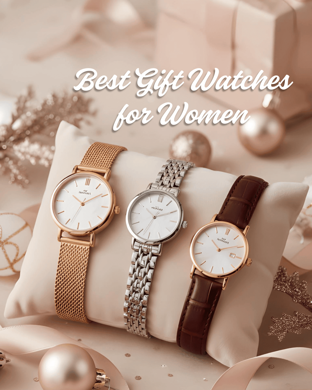 Gift Watches for Women: Elegant Timepieces for the Holidays