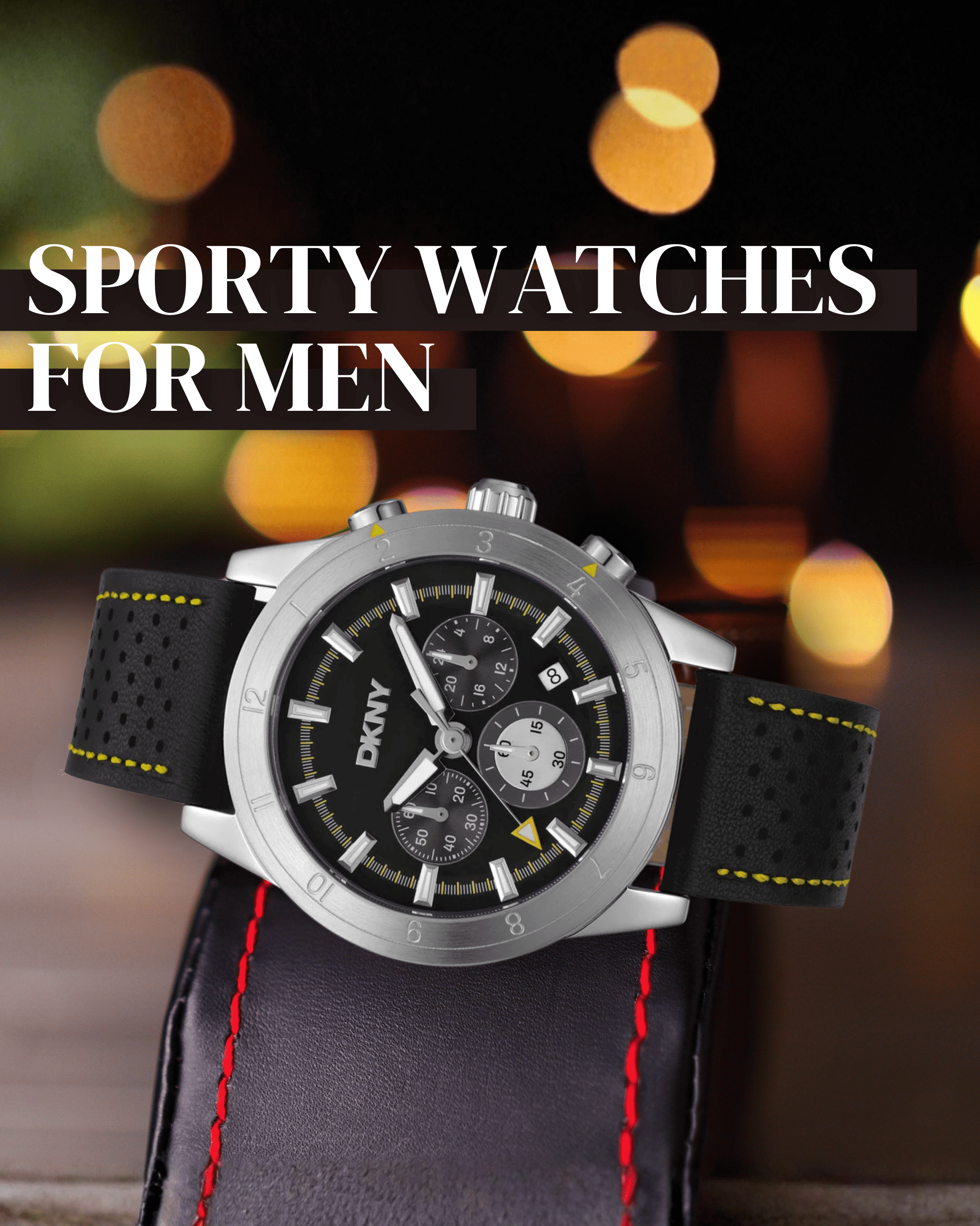 Sporty Watches for Men: Stylish Timepieces for Active Lifestyles