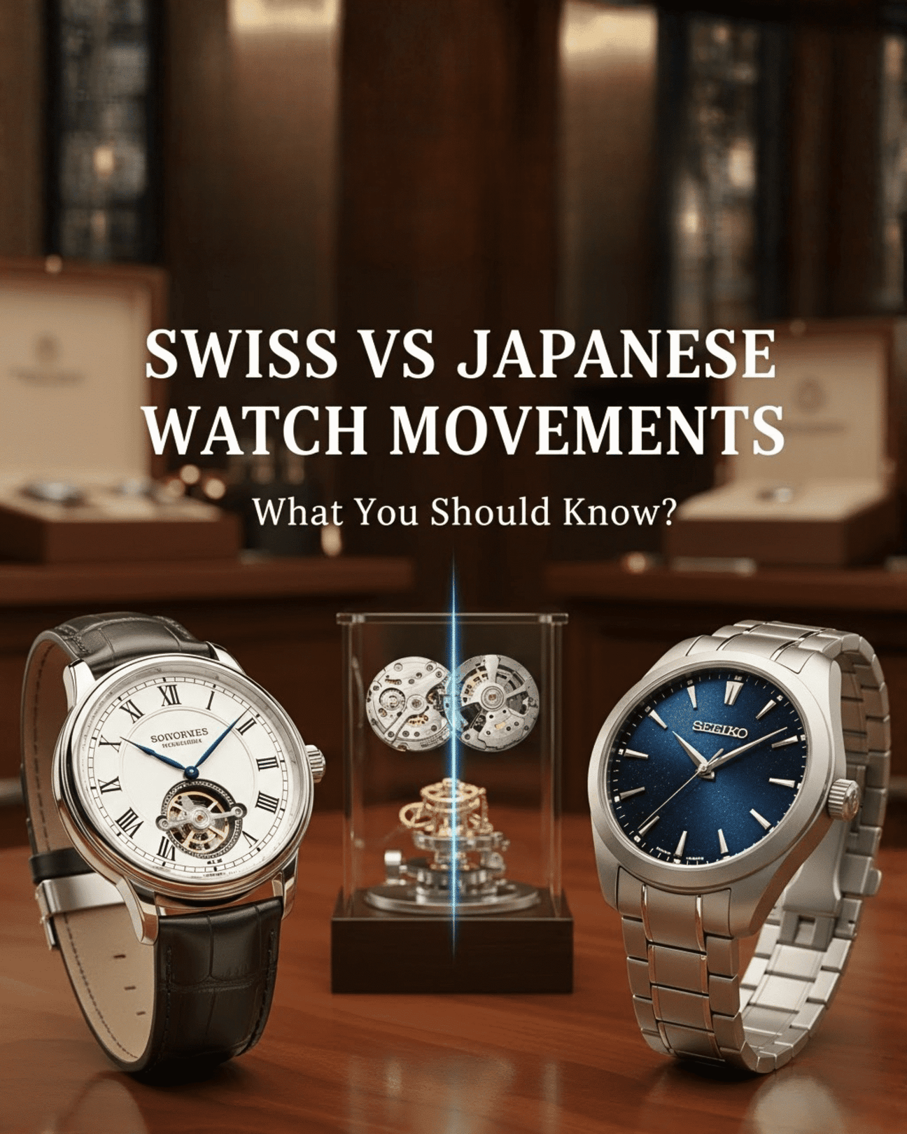 Swiss vs Japanese Watch Movements: What You Should Know?