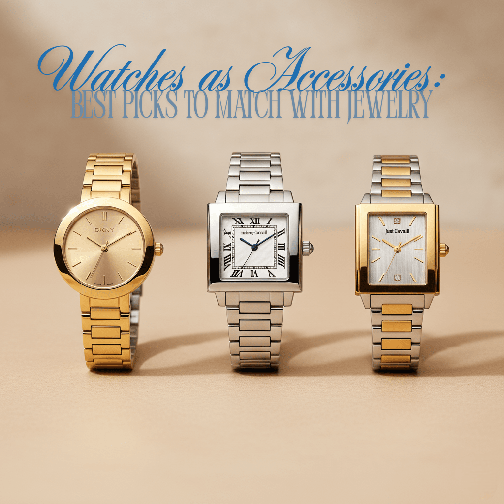 Watches as Accessories: Best Picks to Match With Jewelry