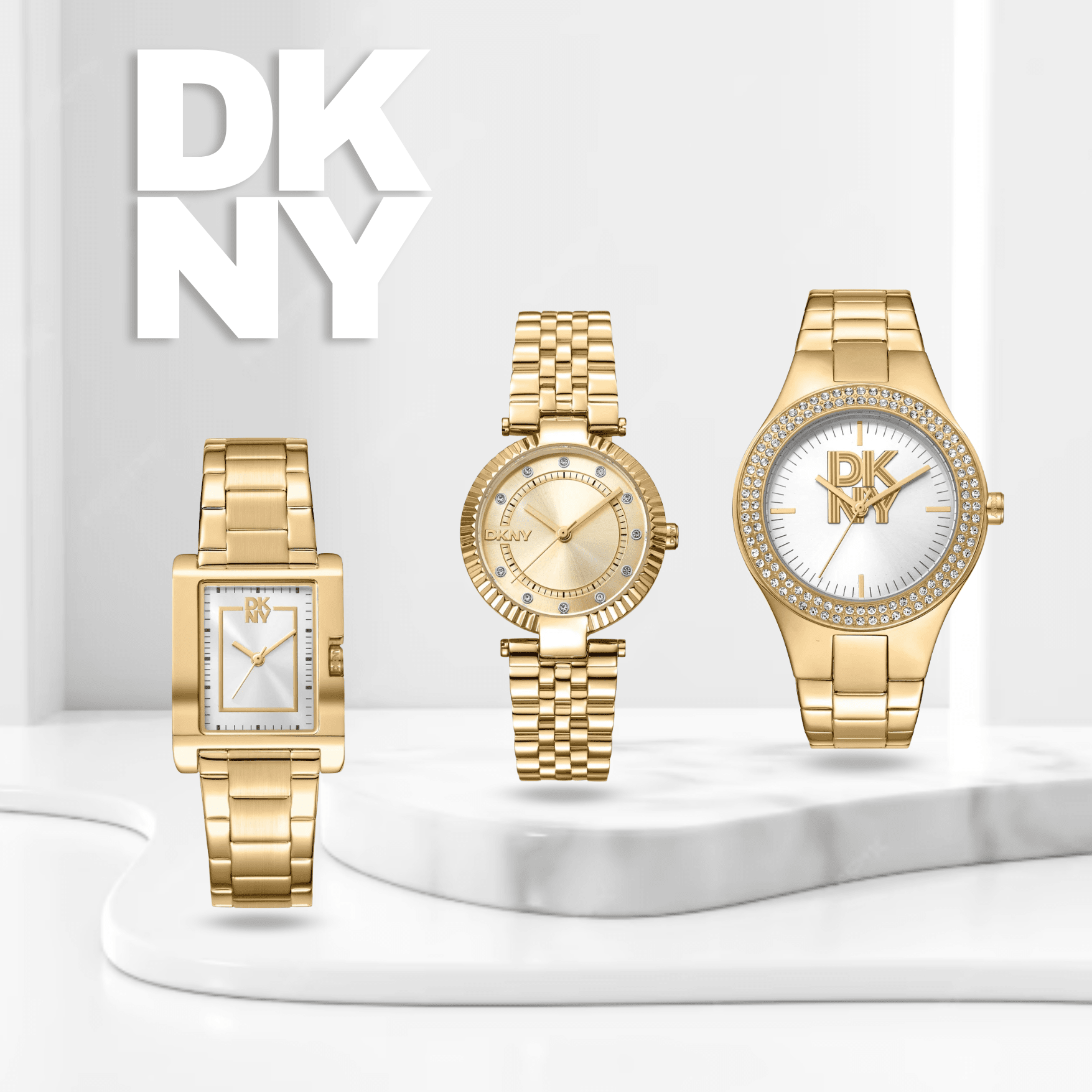 DKNY Gold Watches for Women