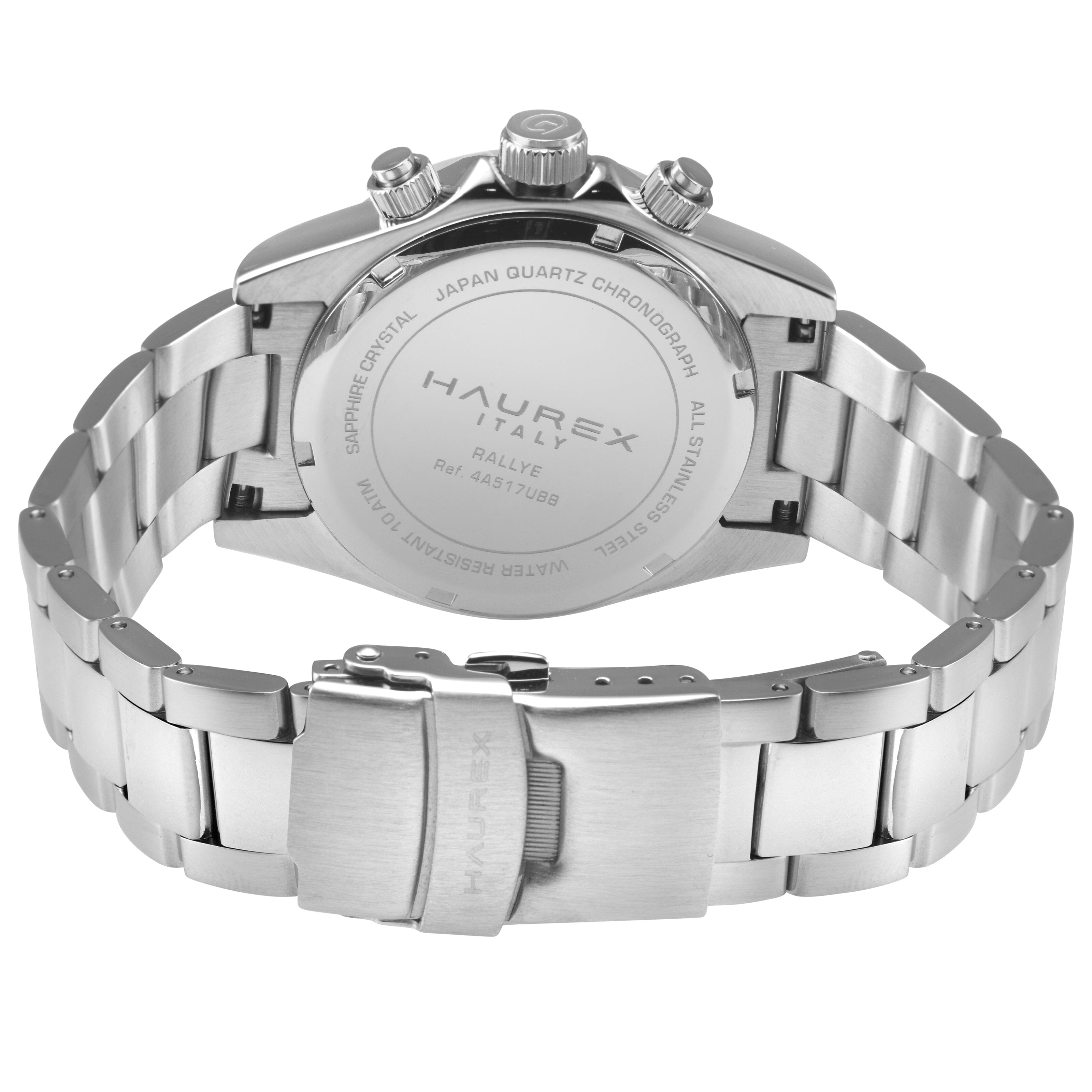 4A517UBB Haurex Italy Men's Rallye Chronograph Watch Watch Haurex 