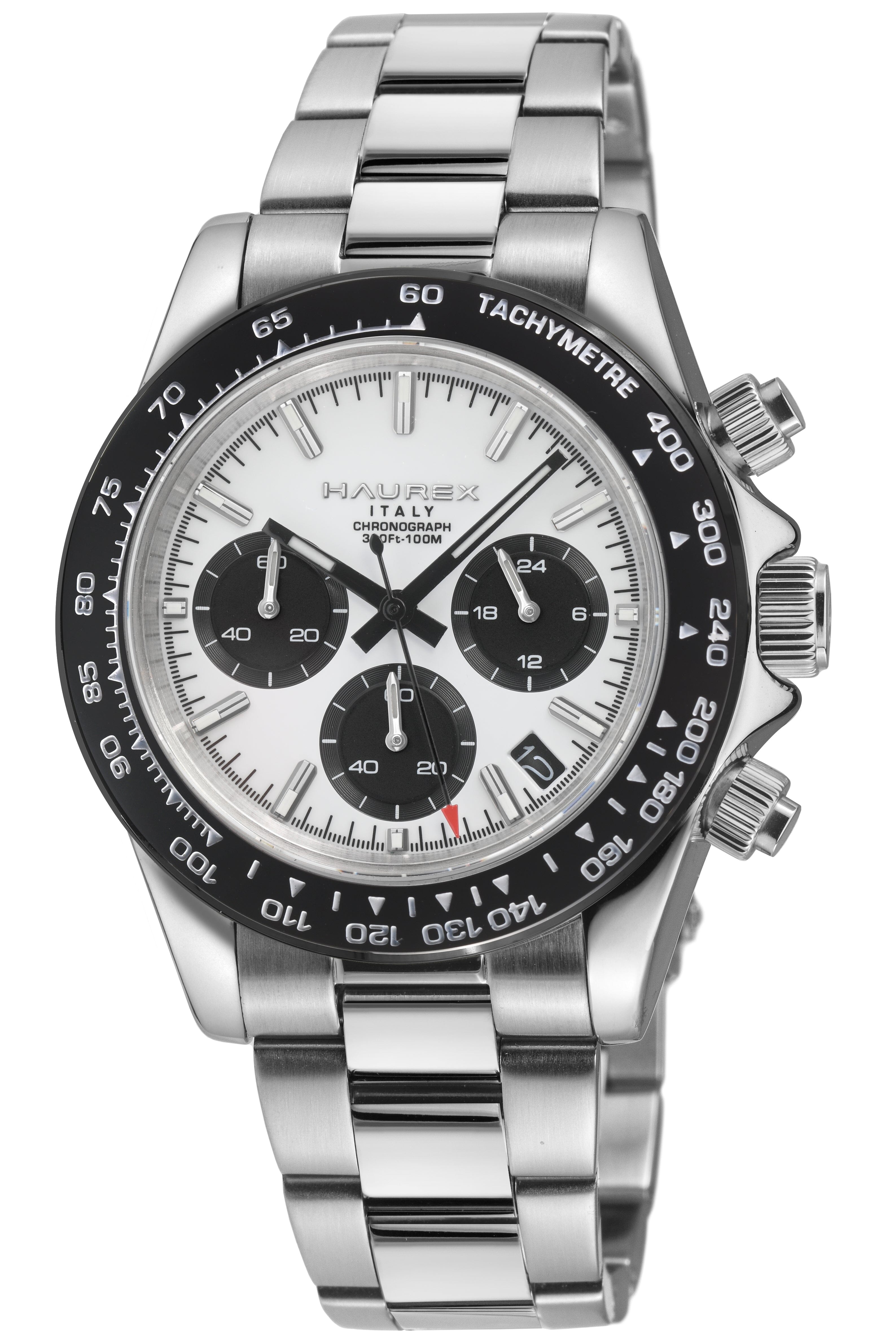 4A517UBN Haurex Italy Men's Rallye Chronograph Watch Watch Haurex 