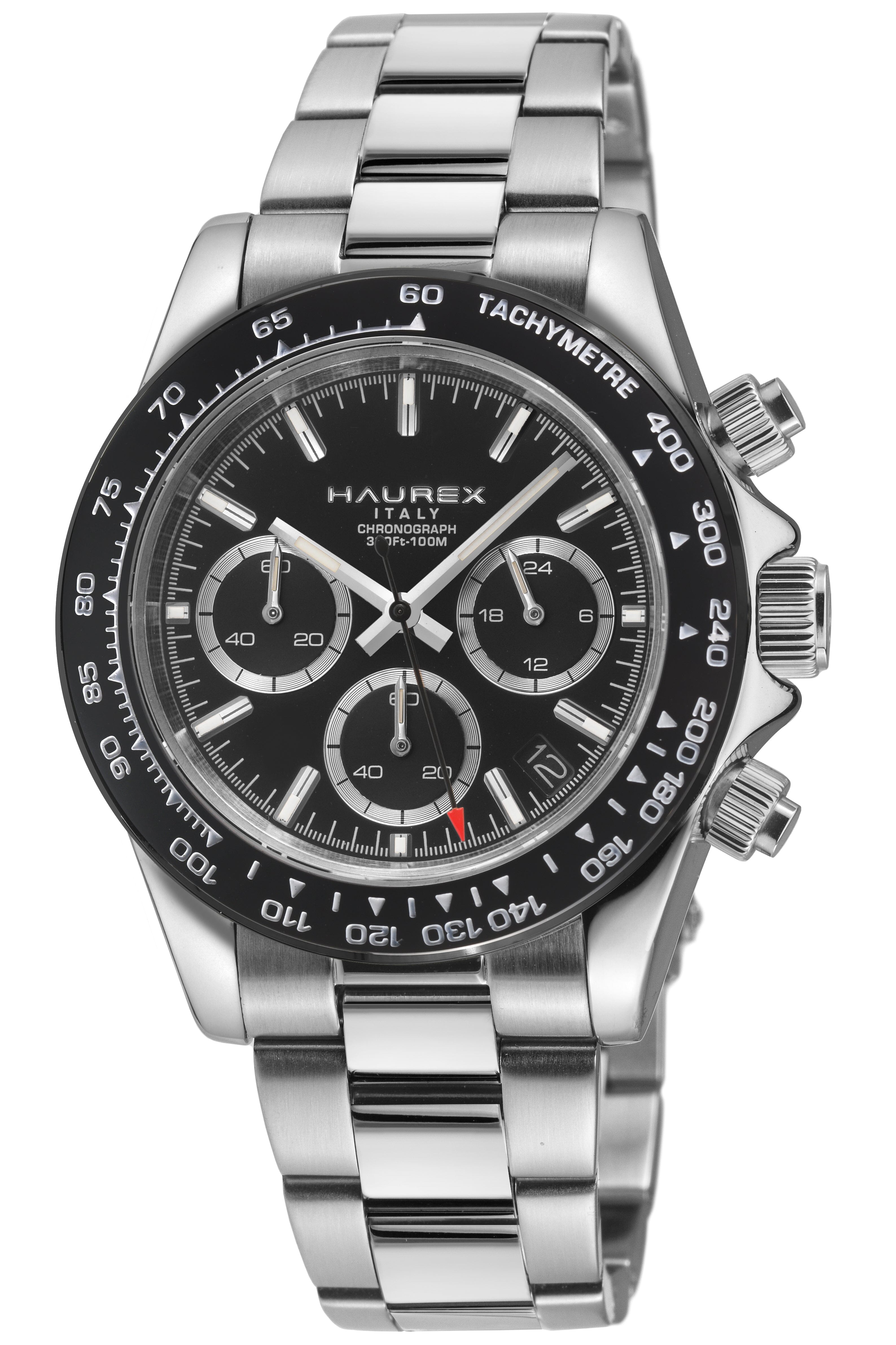 4A517UNN Haurex Italy Men's Rallye Chronograph Watch Watch Haurex 