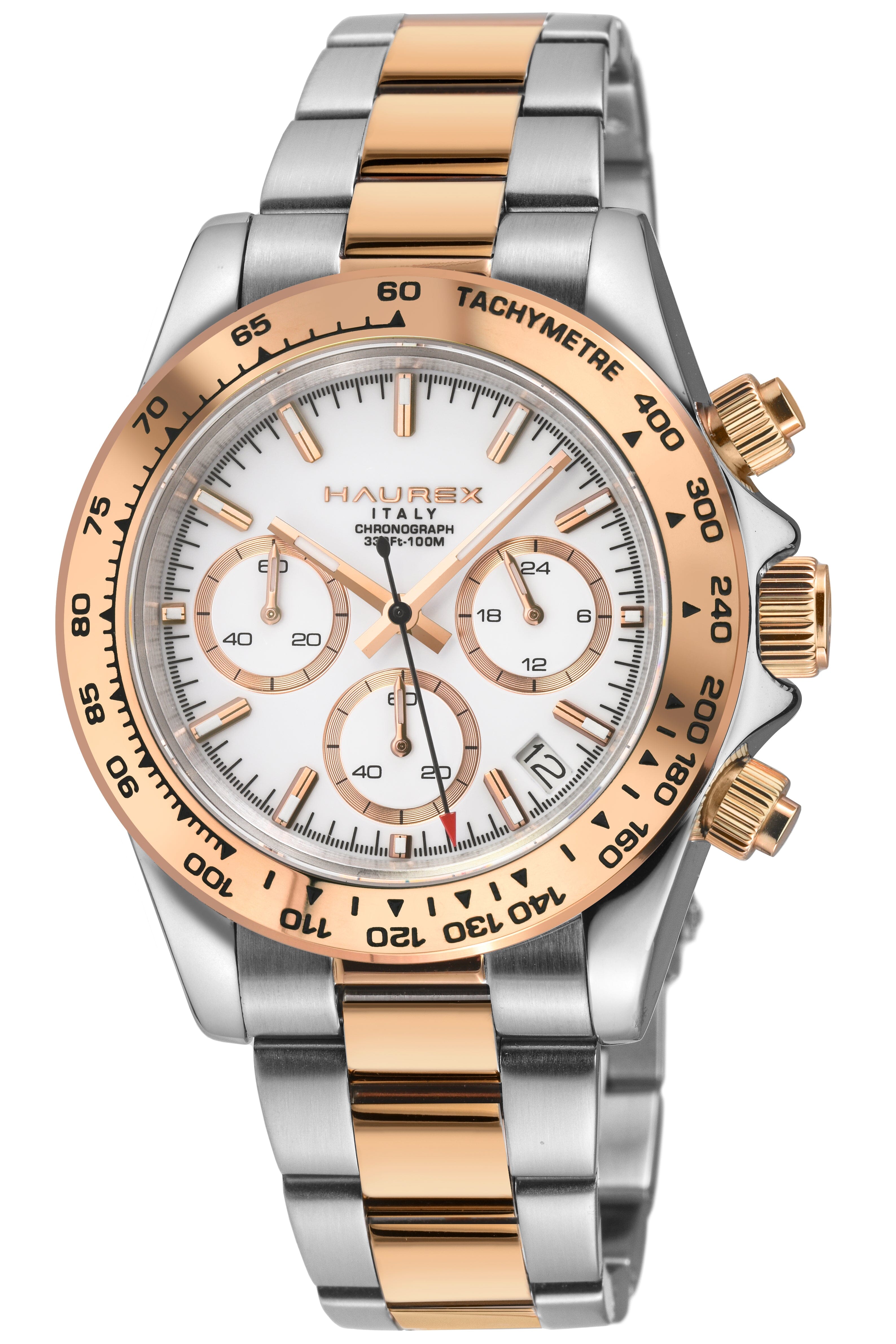 4G515UBN Haurex Italy Men's Rallye Chronograph Watch Watch Haurex 
