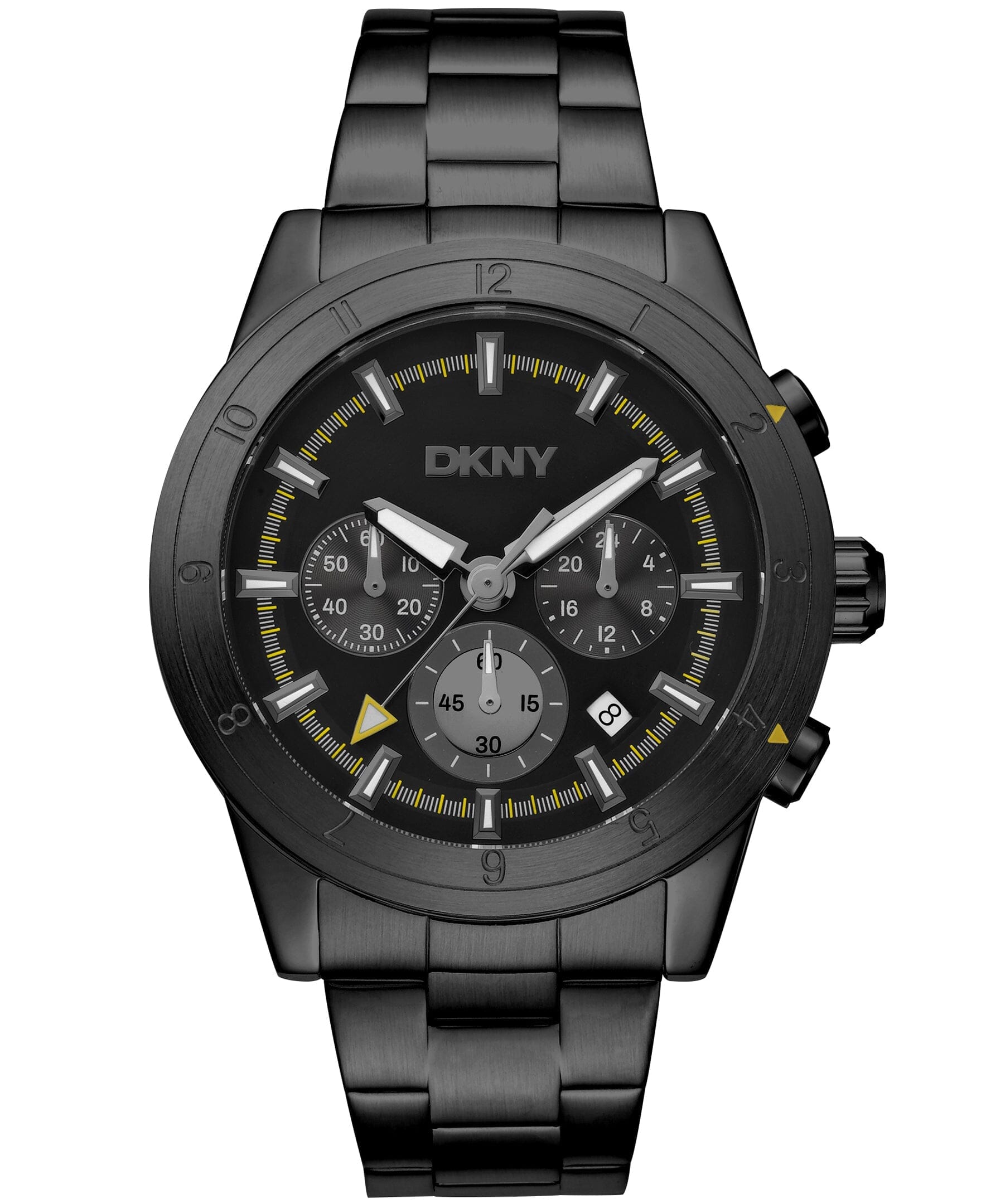 ACTIVE Bryant Park Chrono Black Dial Men's Watch DKNY 