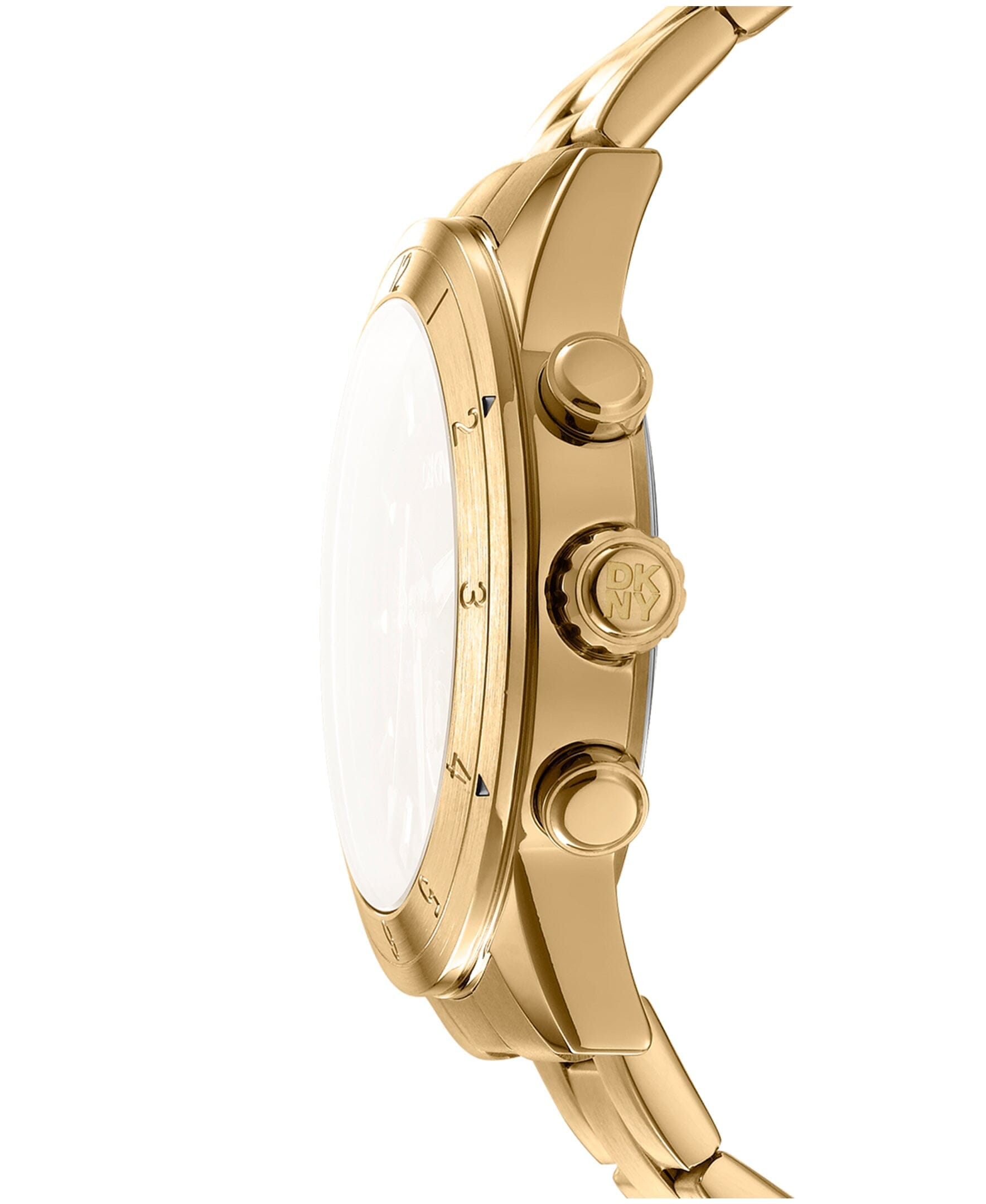 ACTIVE Bryant Park Chrono Gold Tone Black Dial Men's Watch DKNY 