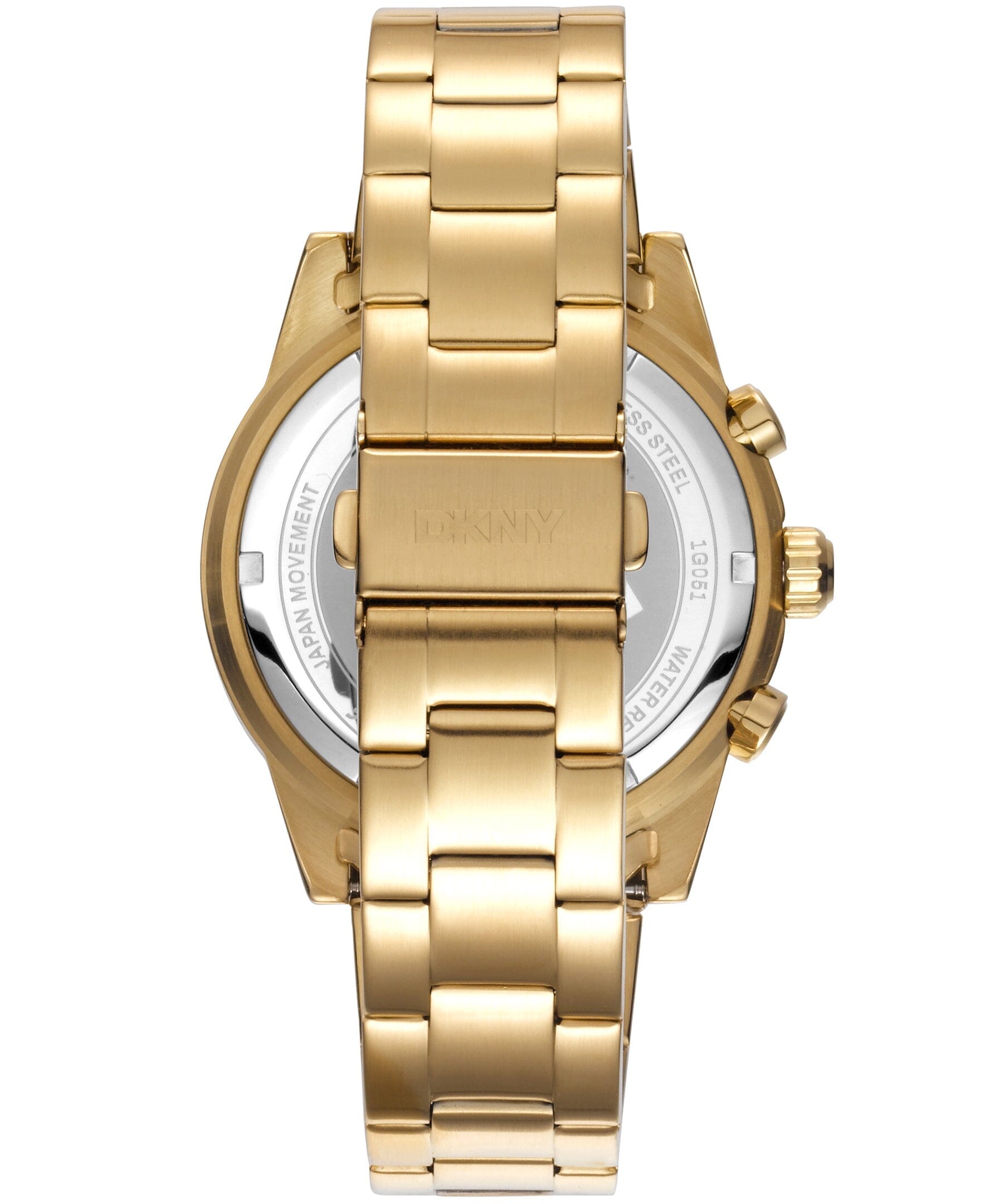 ACTIVE Bryant Park Chrono Gold Tone Black Dial Men's Watch DKNY 