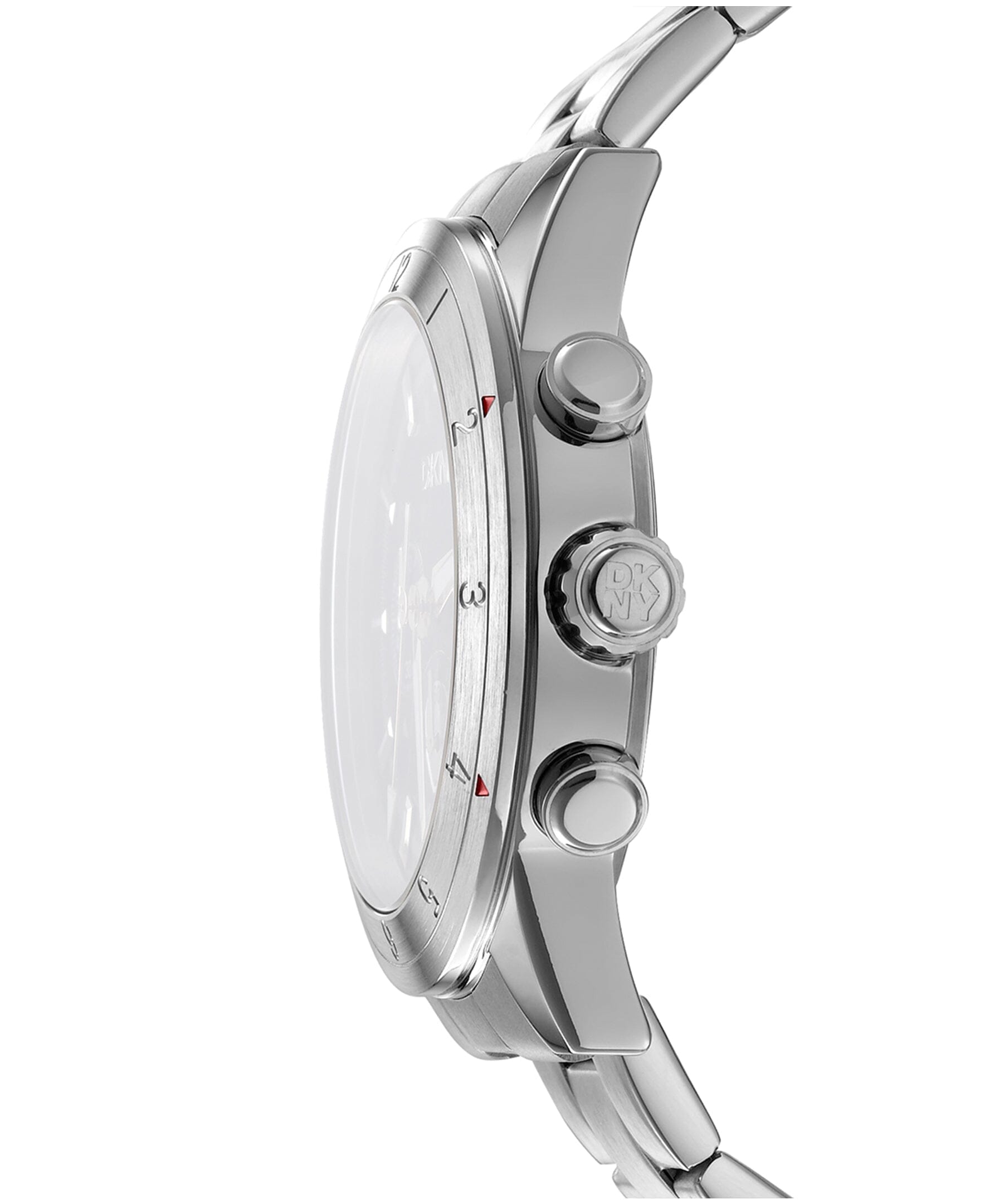 ACTIVE Bryant Park Chrono Silver Mens Watch DKNY 