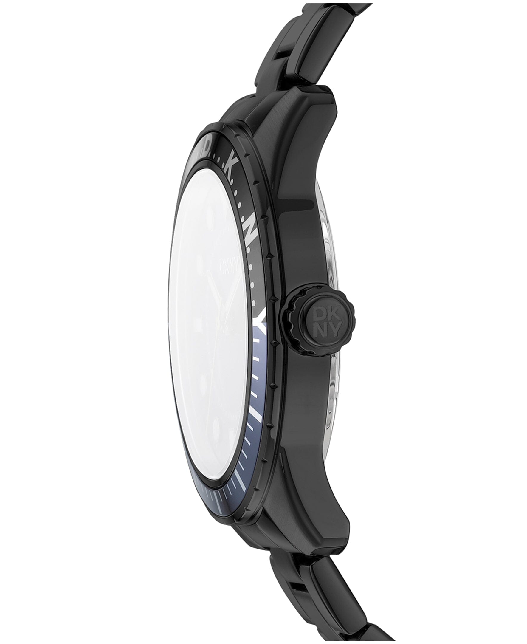 ACTIVE Crosby Sport Stainless Steel Black Dial Men's Watch DKNY 