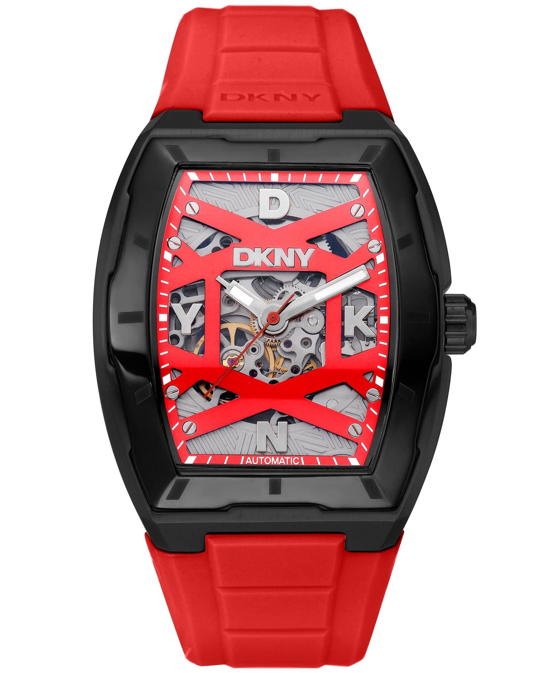 ACTIVE Urban Automatic Red Mens Watch DKNY 