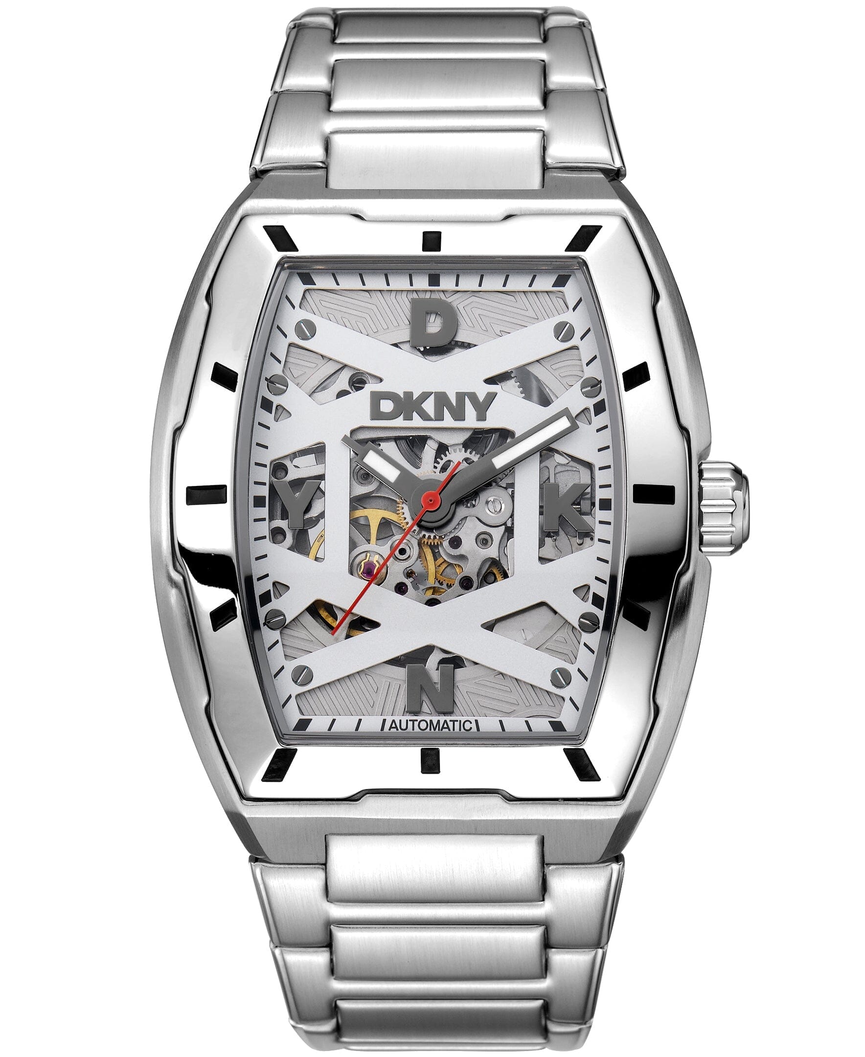 ACTIVE Urban Automatic Silver Mens Watch DKNY 