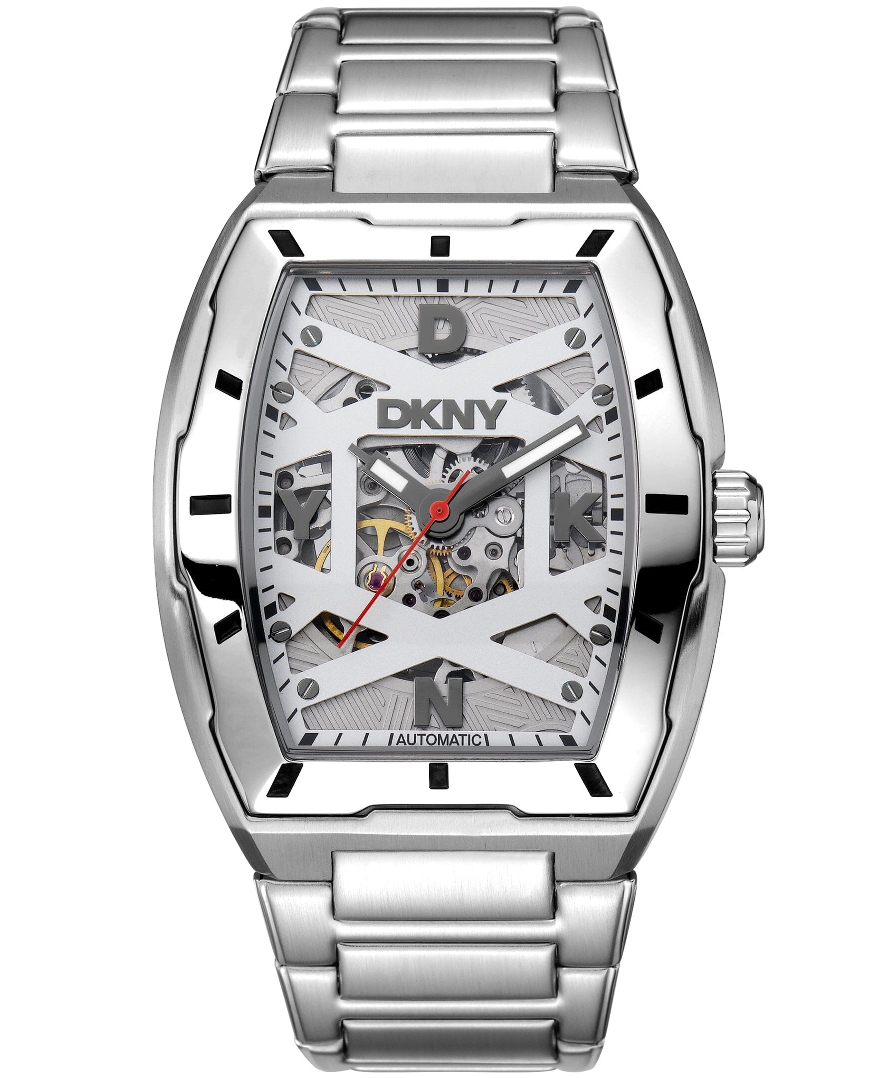 ACTIVE Urban Automatic Silver Mens Watch DKNY 