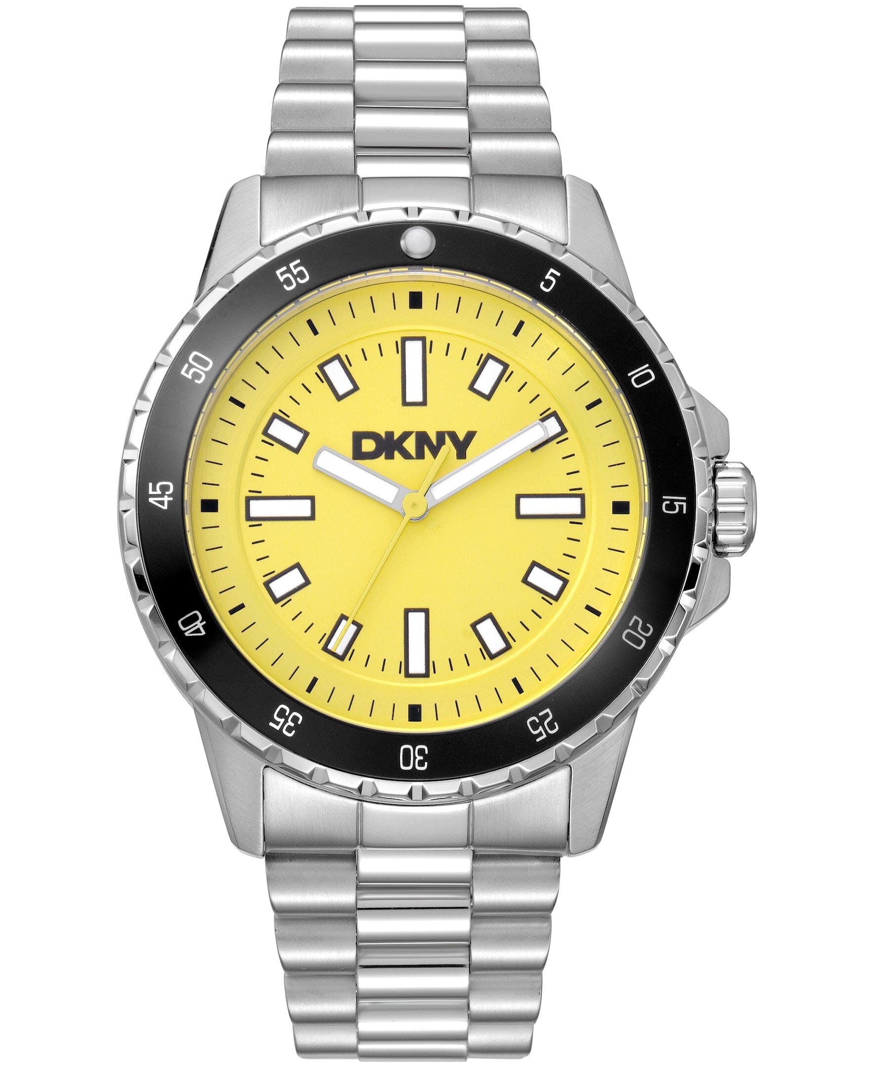 DK1G130M0065 DKNY Men's Sport Watch Stainless Steel Bracelet Watch 43mm Watches DKNY 