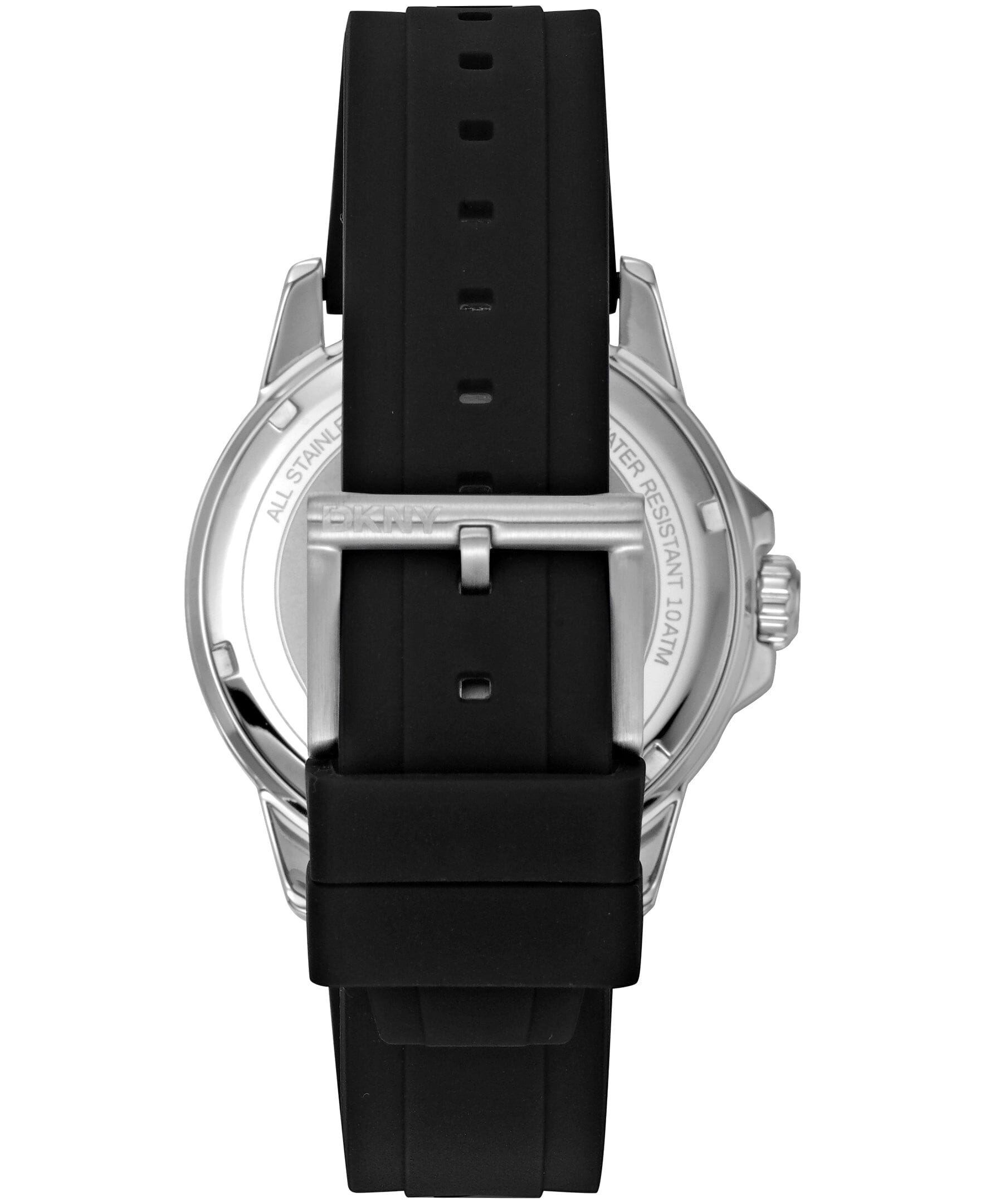 DK1G130P0015 DKNY Men's Sport Watch Black Silicone Strap 43mm Watches DKNY 