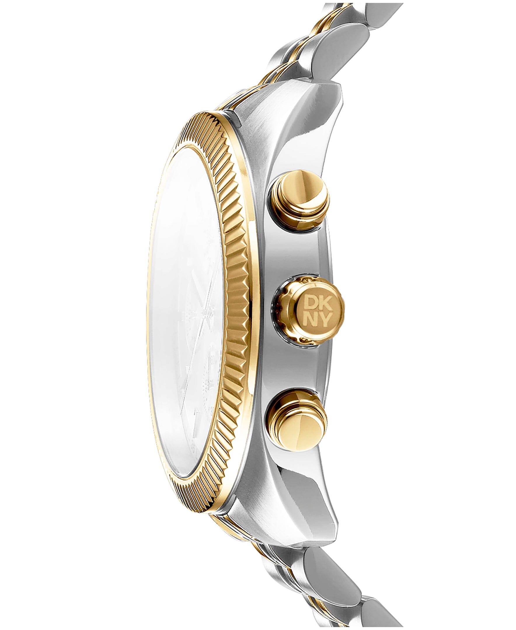 DK1G134M0065 DKNY Everyday Men's Two Tone Silver & Gold Stainless Steel Watch 42mm DKNY 