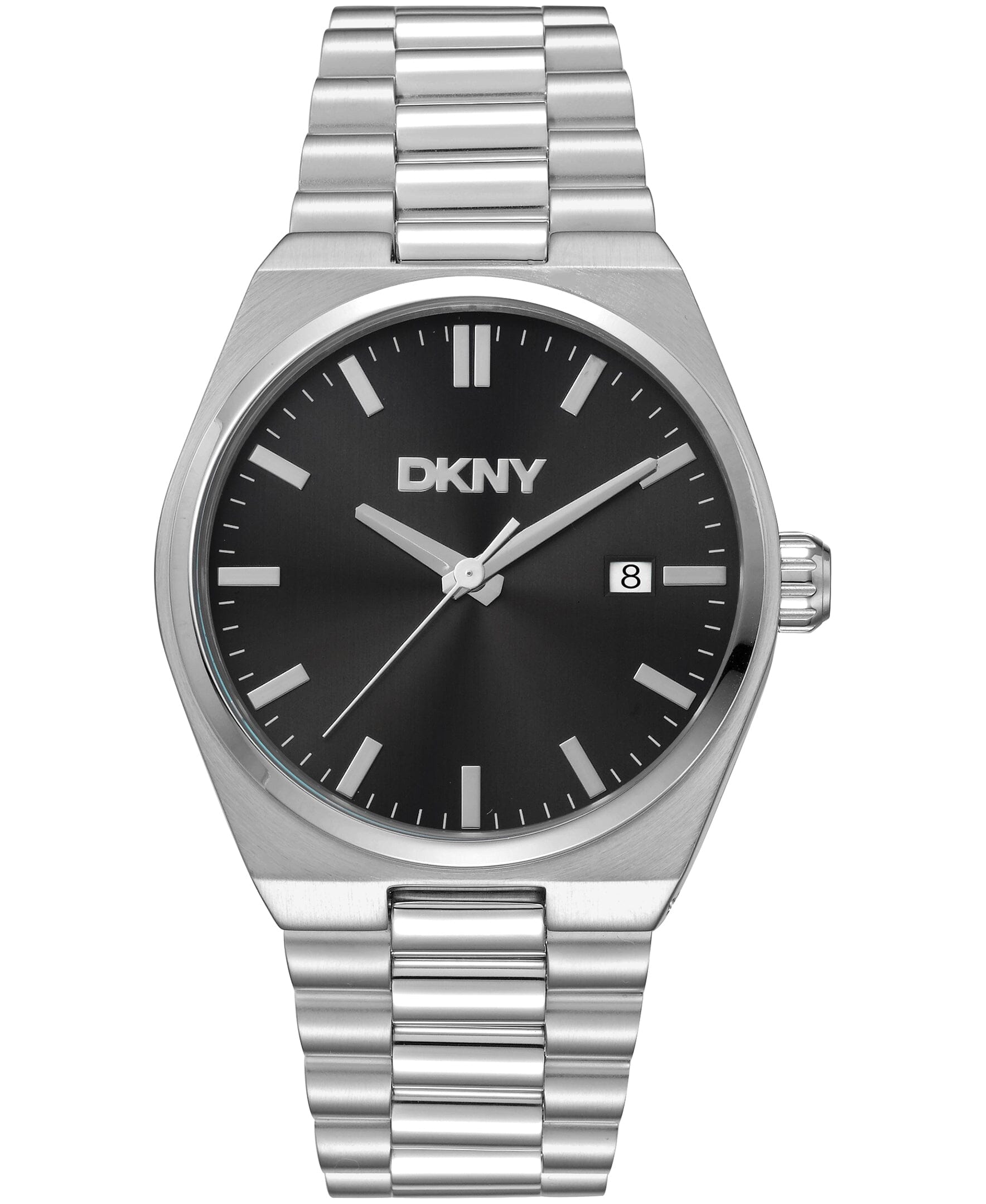 DK1G135M0035 DKNY Men's Date Stainless Steel Bracelet Watch 40mm Watches DKNY 