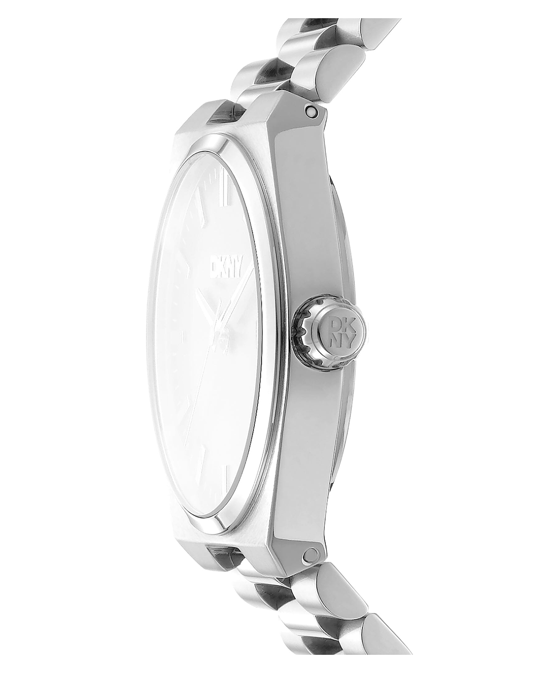 DK1G135M0075 DKNY Men's Date Stainless Steel Bracelet Watch 40mm Watches DKNY 