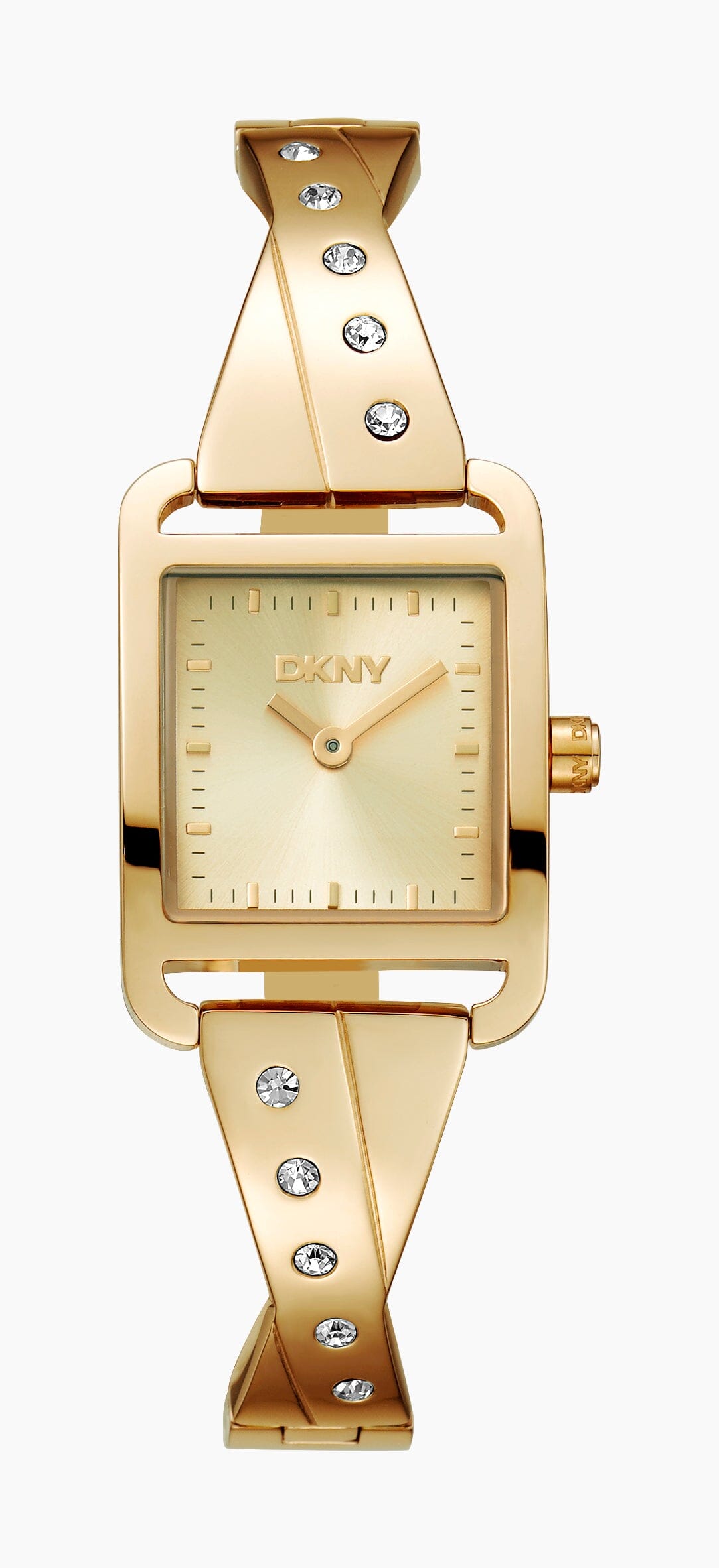 DK1L005M0025 DKNY Iconic Champagne Dial Gold Women's Watch 22 x 30mm Watches DKNY 