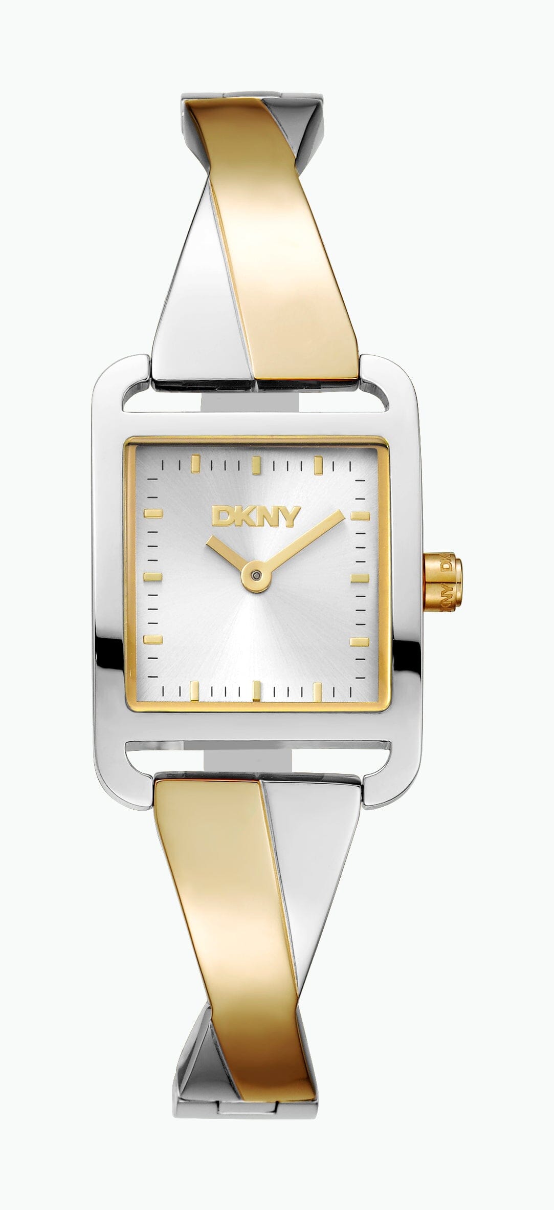 DK1L005M0115 DKNY Iconic Two Tone Silver & Gold Women's Watch 22 x 30mm Watches DKNY 
