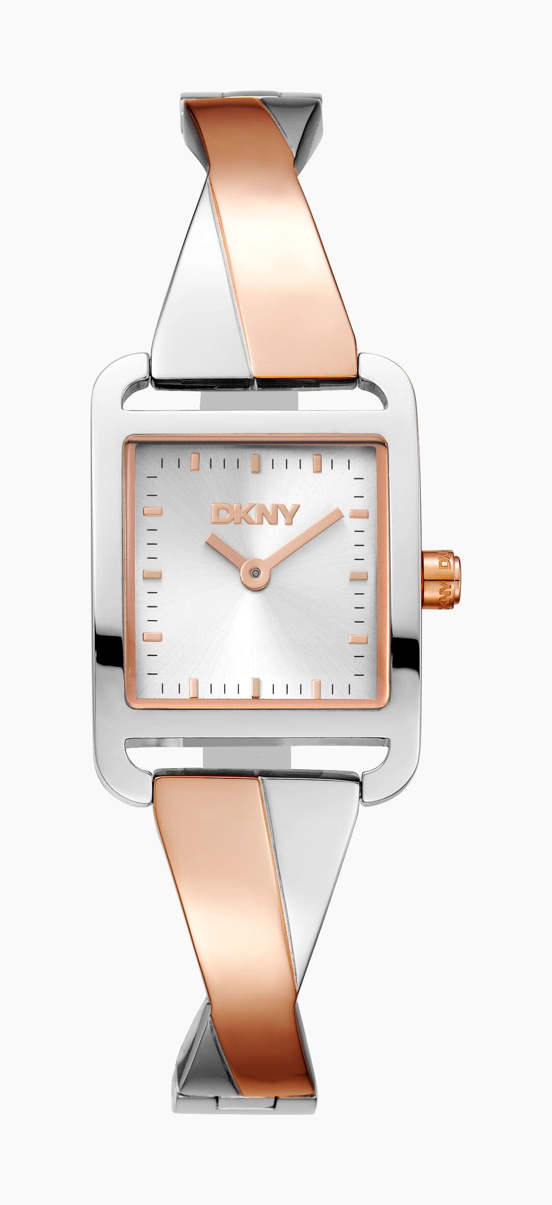 DK1L005M0125 DKNY Iconic Two Tone Silver & Rose Gold Women's Watch 22 x 30mm Watches DKNY 
