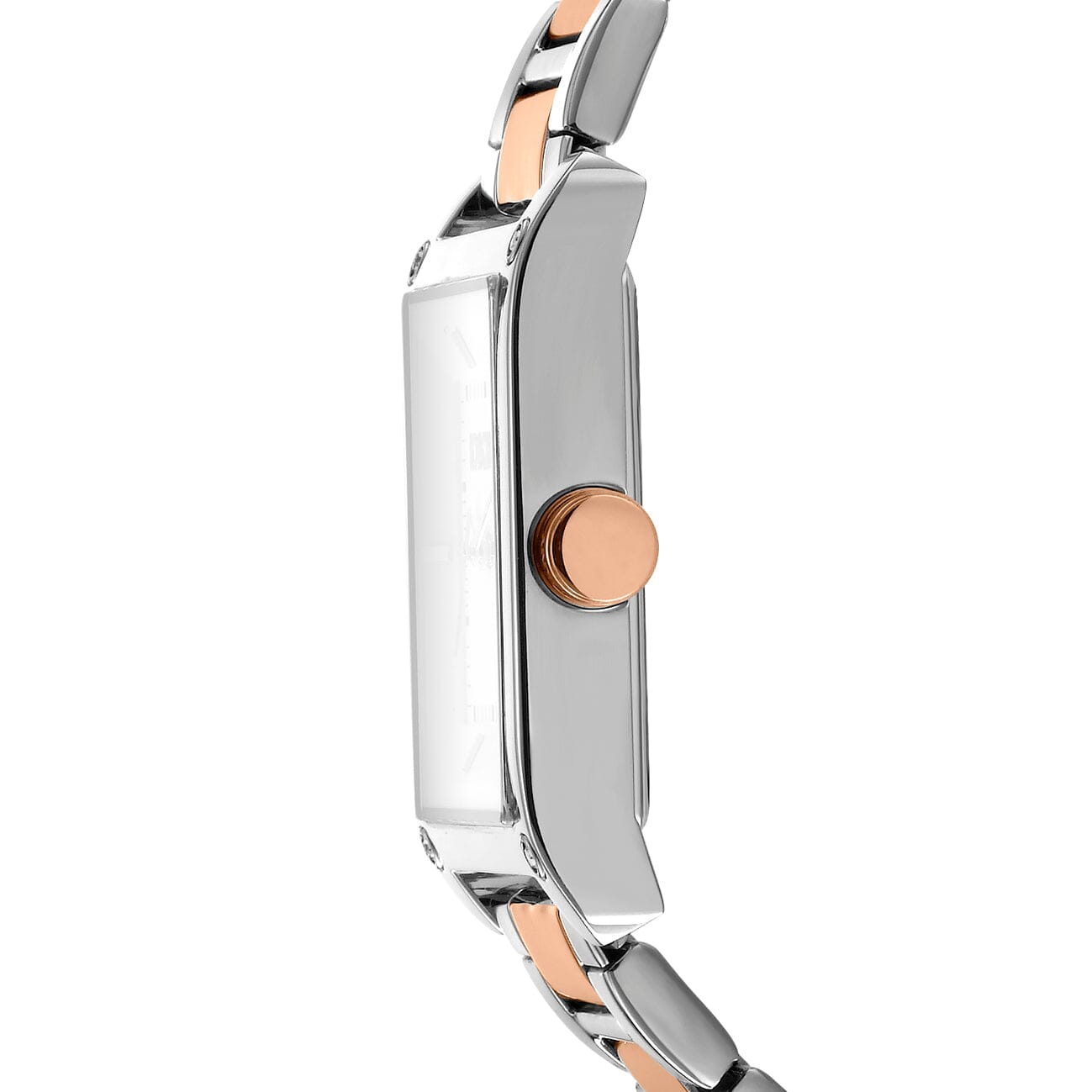 DK1L006M0075 DKNY Urban White Dial Two Tone Silver & Rose Gold Women's Watch 31 x 41mm Watches DKNY 