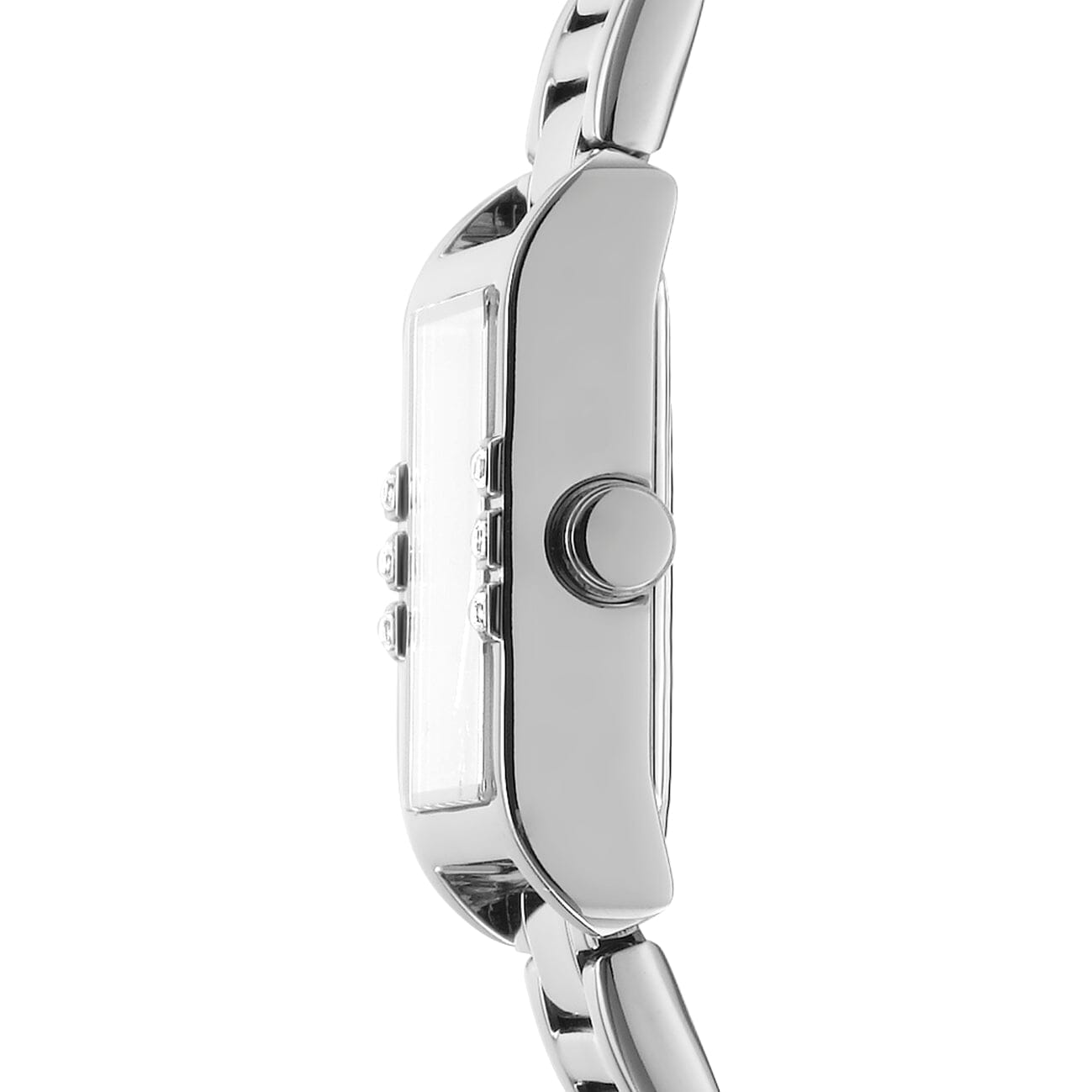 DK1L008M0055 DKNY Logo Blue Dial Stainless Steel Silver Women's Watch 22 x 29.5mm Watches DKNY 