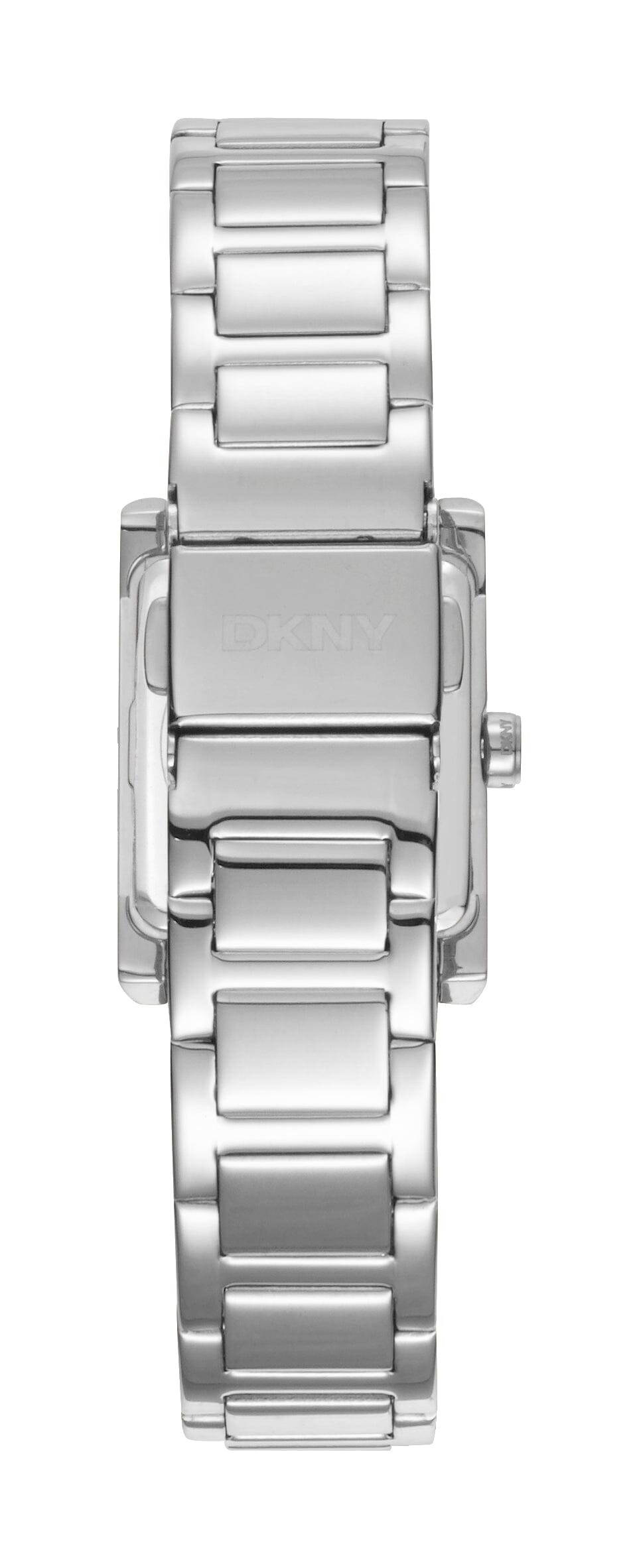 DK1L008M0055 DKNY Logo Blue Dial Stainless Steel Silver Women's Watch 22 x 29.5mm Watches DKNY 