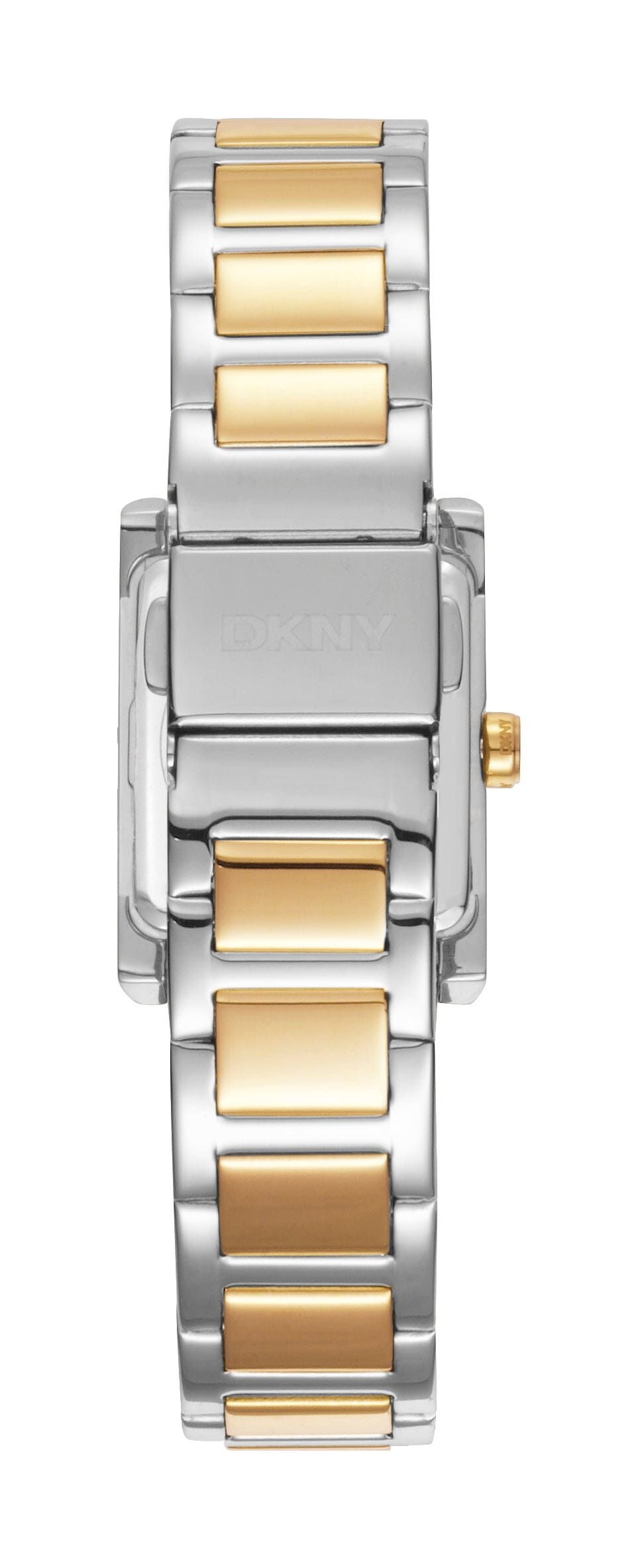 DK1L008M0085 DKNY Logo Dark Green Dial Two Tone Silver & Gold Women's Watch 22 x 29.5mm Watches DKNY 