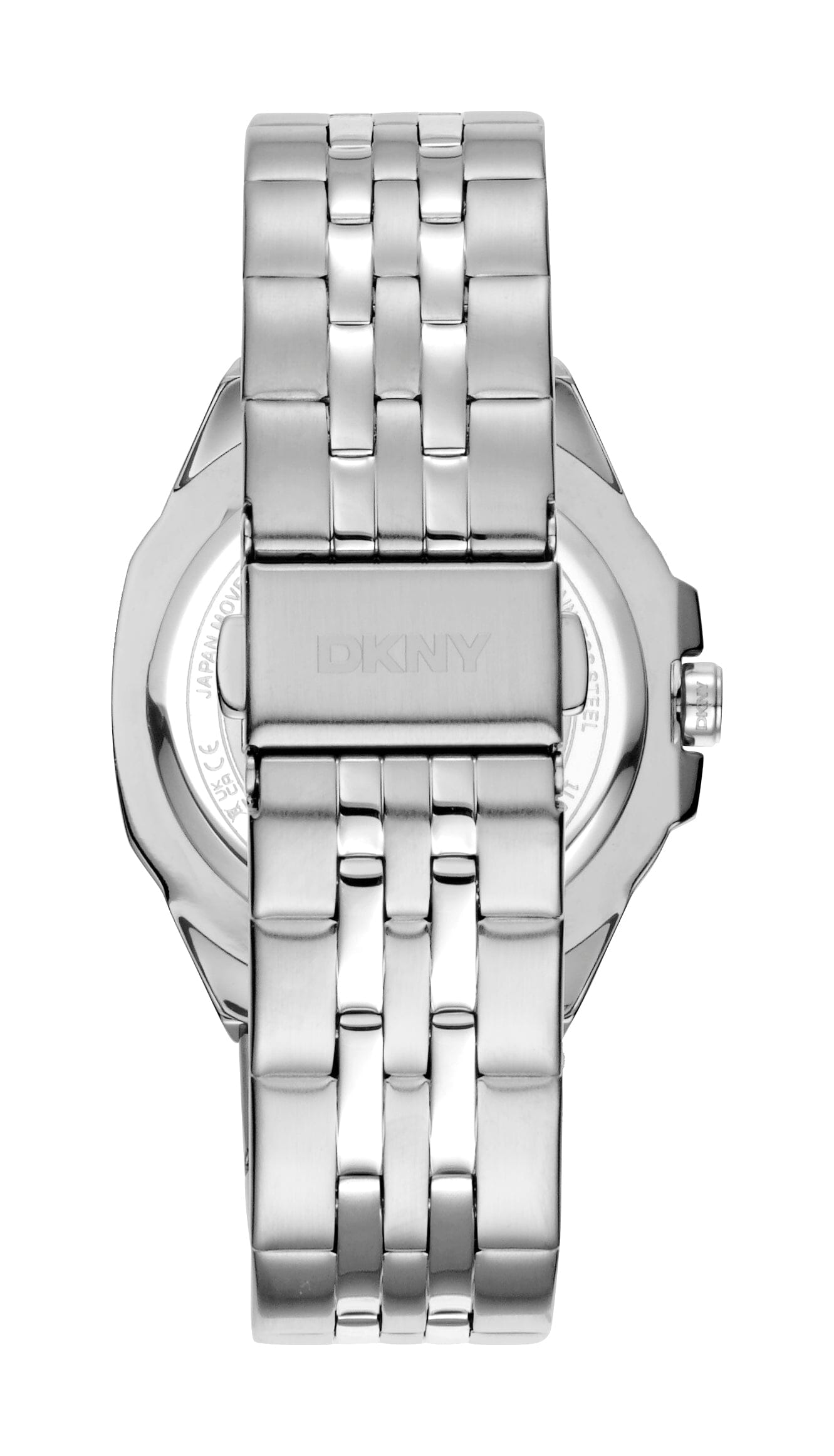 DK1L011M0035 DKNY Evening Rose Dial Stainless Steel Silver Women's Watch 36mm Watches DKNY 
