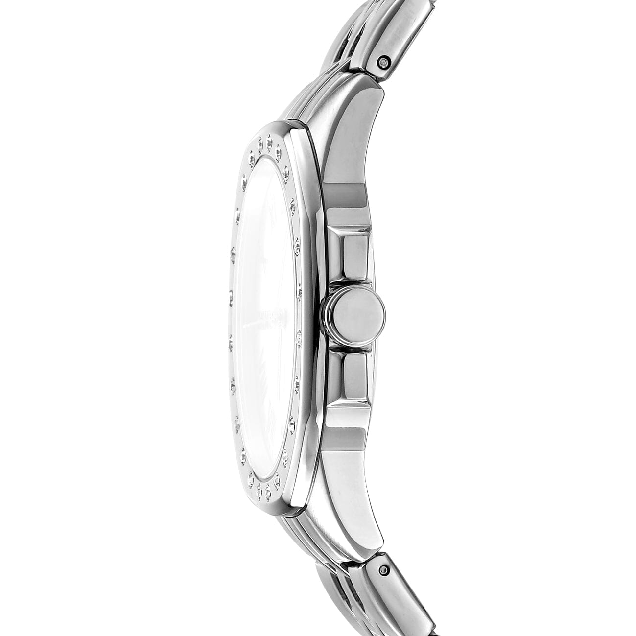 DK1L011M0035 DKNY Evening Rose Dial Stainless Steel Silver Women's Watch 36mm Watches DKNY 