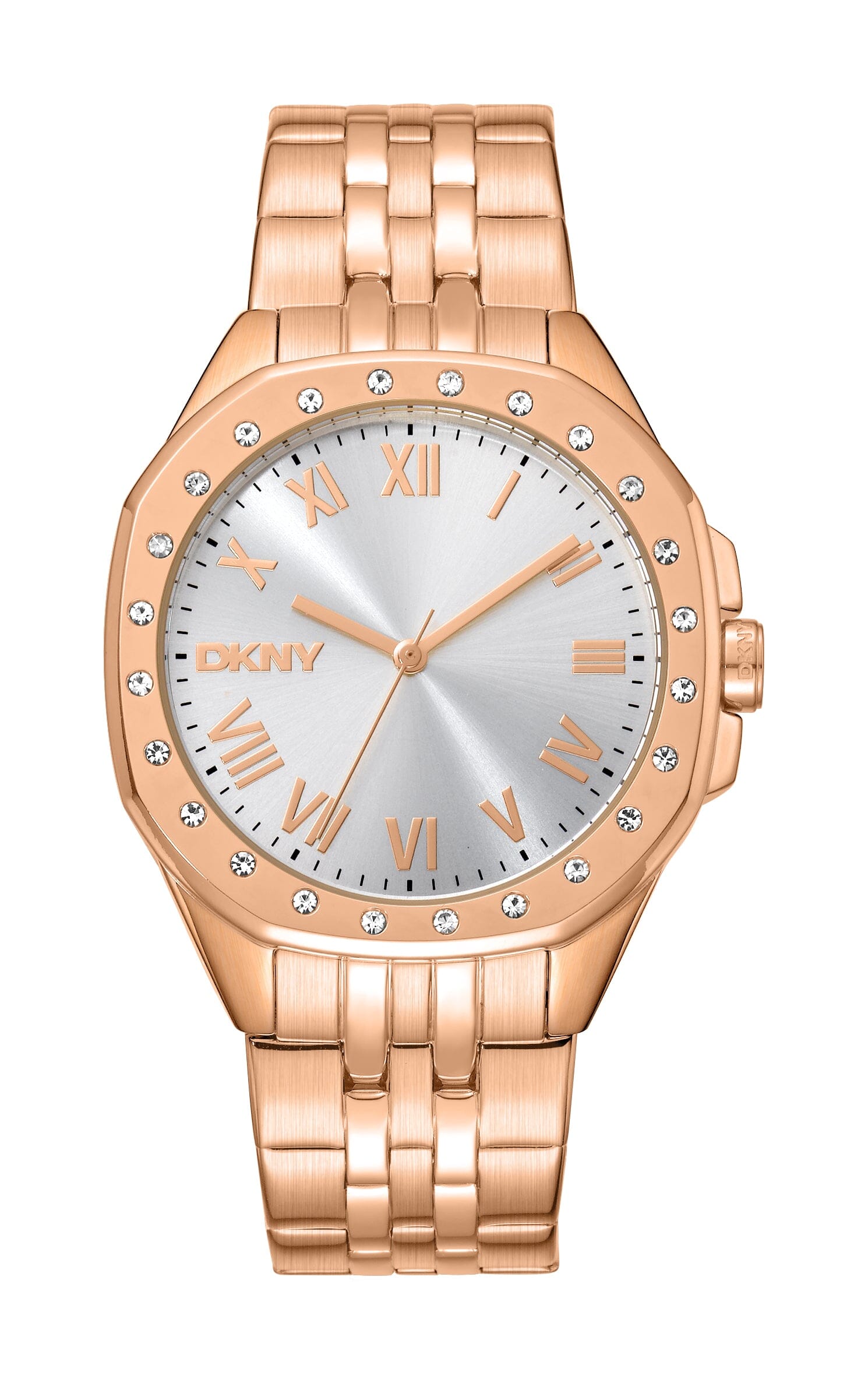 DK1L011M0055 DKNY Evening Rose Gold Dial Stainless Steel Women's Watch 36mm Misc Urban Timepiece Group 