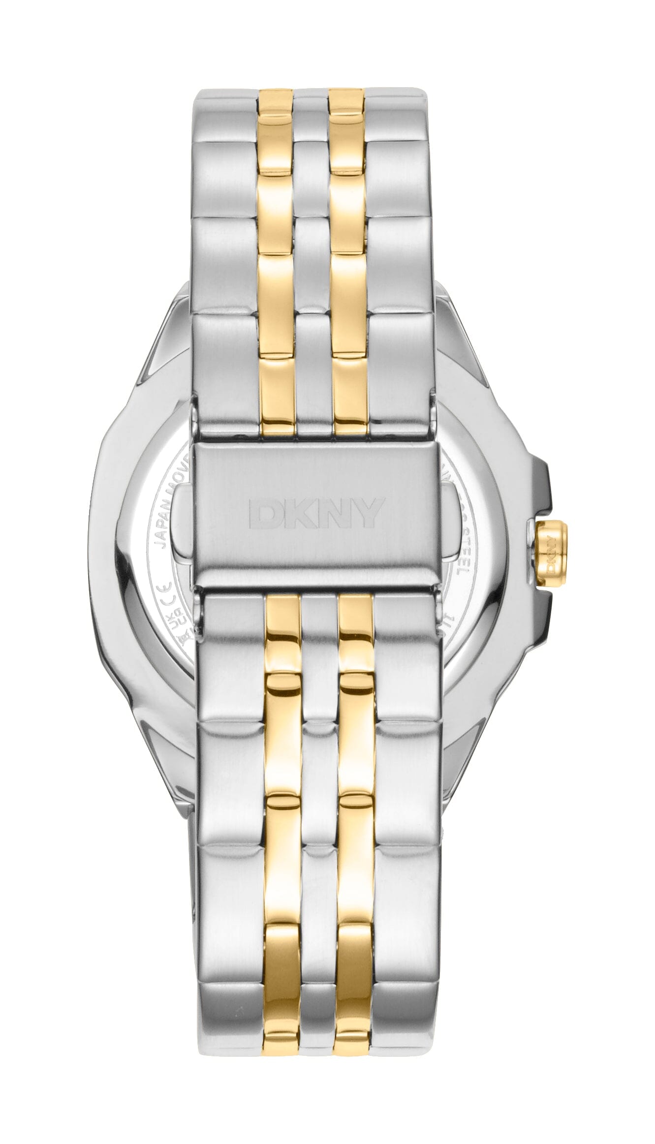 DK1L011M0065 DKNY Evening Silver Dial Two Tone Silver & Gold Women's Watch 36mm Watches DKNY 