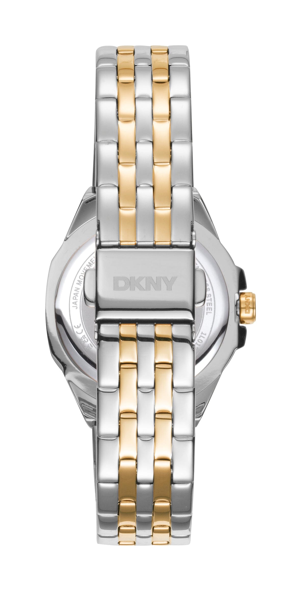 DK1L013M0095 DKNY Evening Dark Green Dial Two Tone Silver & Gold Women's Watch 30mm Watches DKNY 