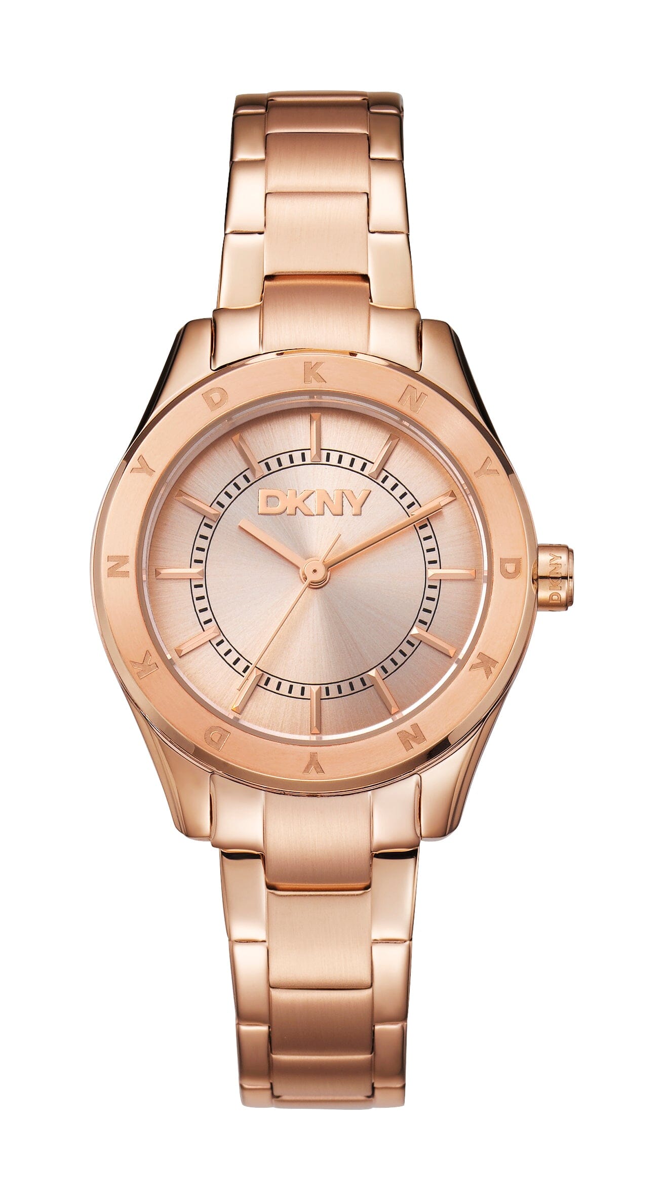 DK1L018M0045 DKNY Everyday Stainless Steel Rose Gold Women's Watch 30mm Watches DKNY 